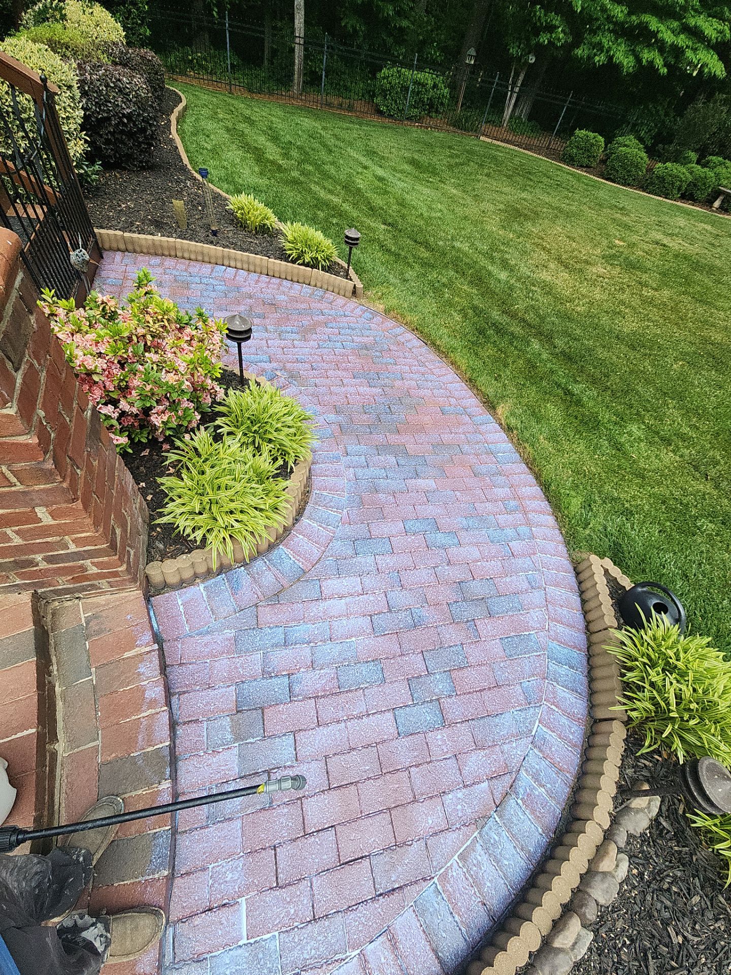 Pavers using Concrete Sealant by DuraSeal