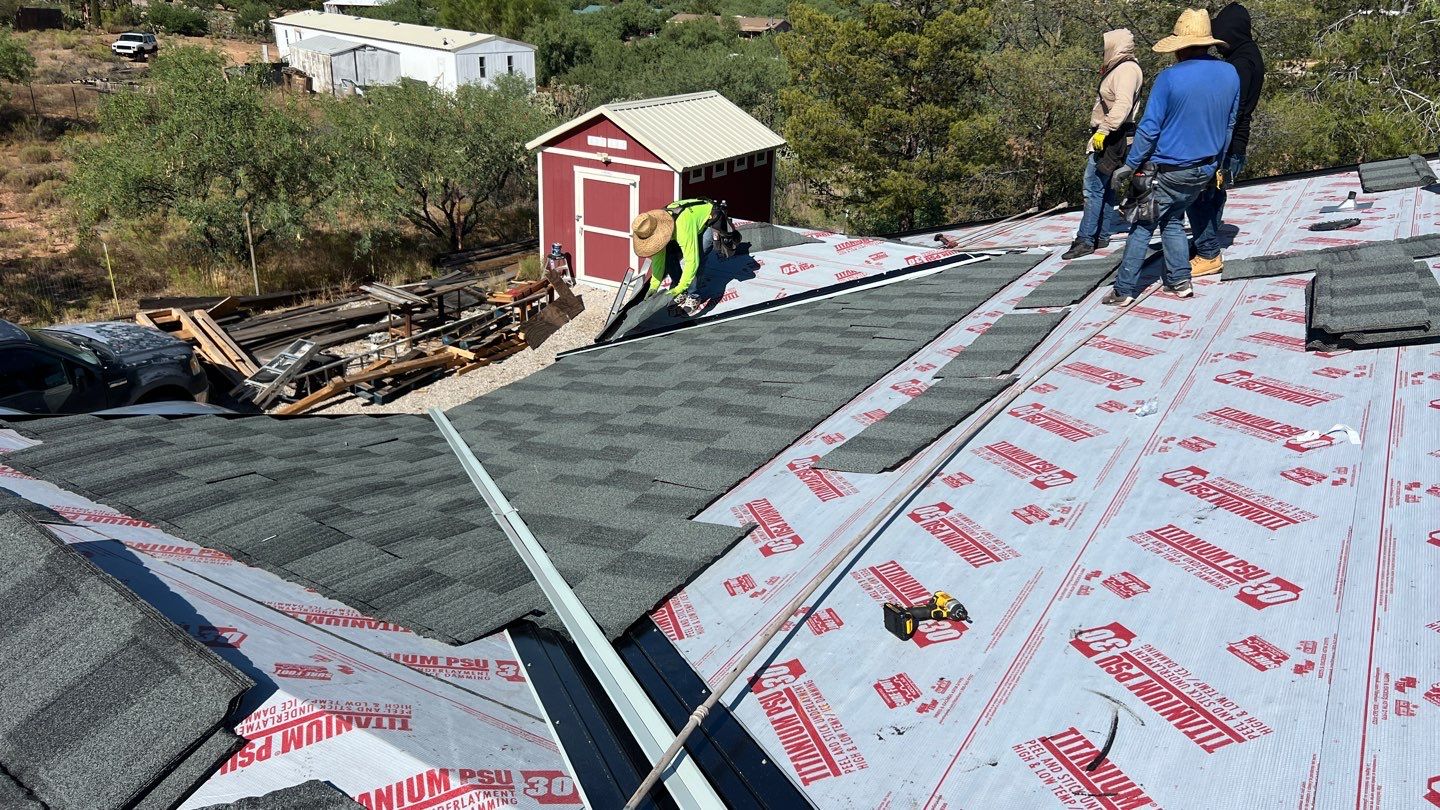 Storm Gray Stone Coated Steel by Reimagine Roofing