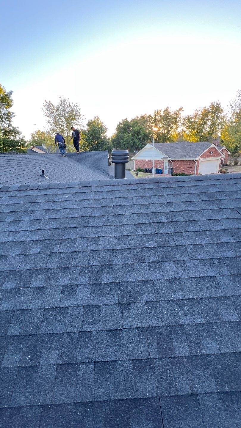 Residential Roofing Installation using GAF Natural Shadow  by A & H Roofing and Contracting