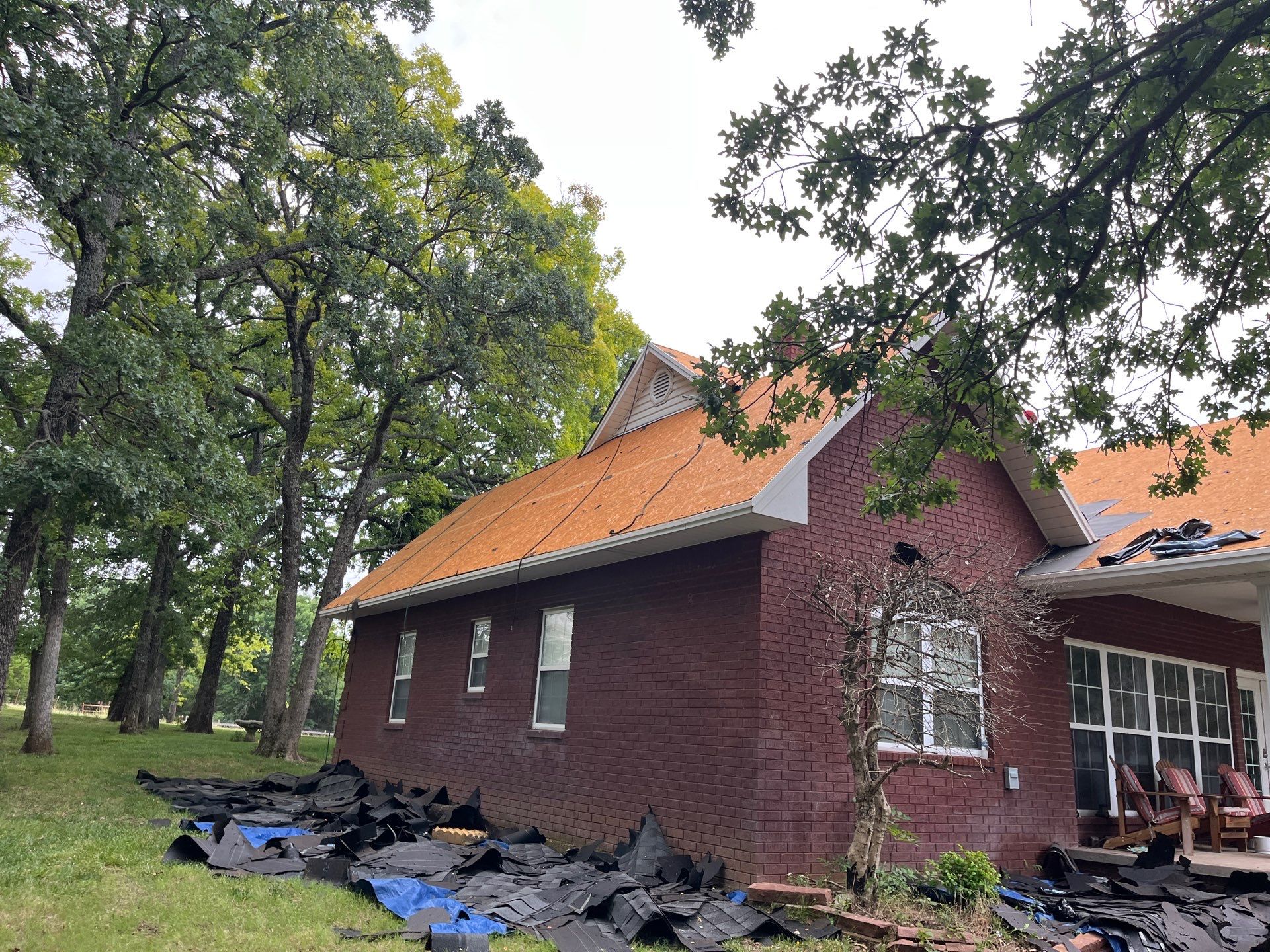 GAF Timberline Roof Replacement in Wynnewood, Oklahoma by BANA Roofing and Solar Supply