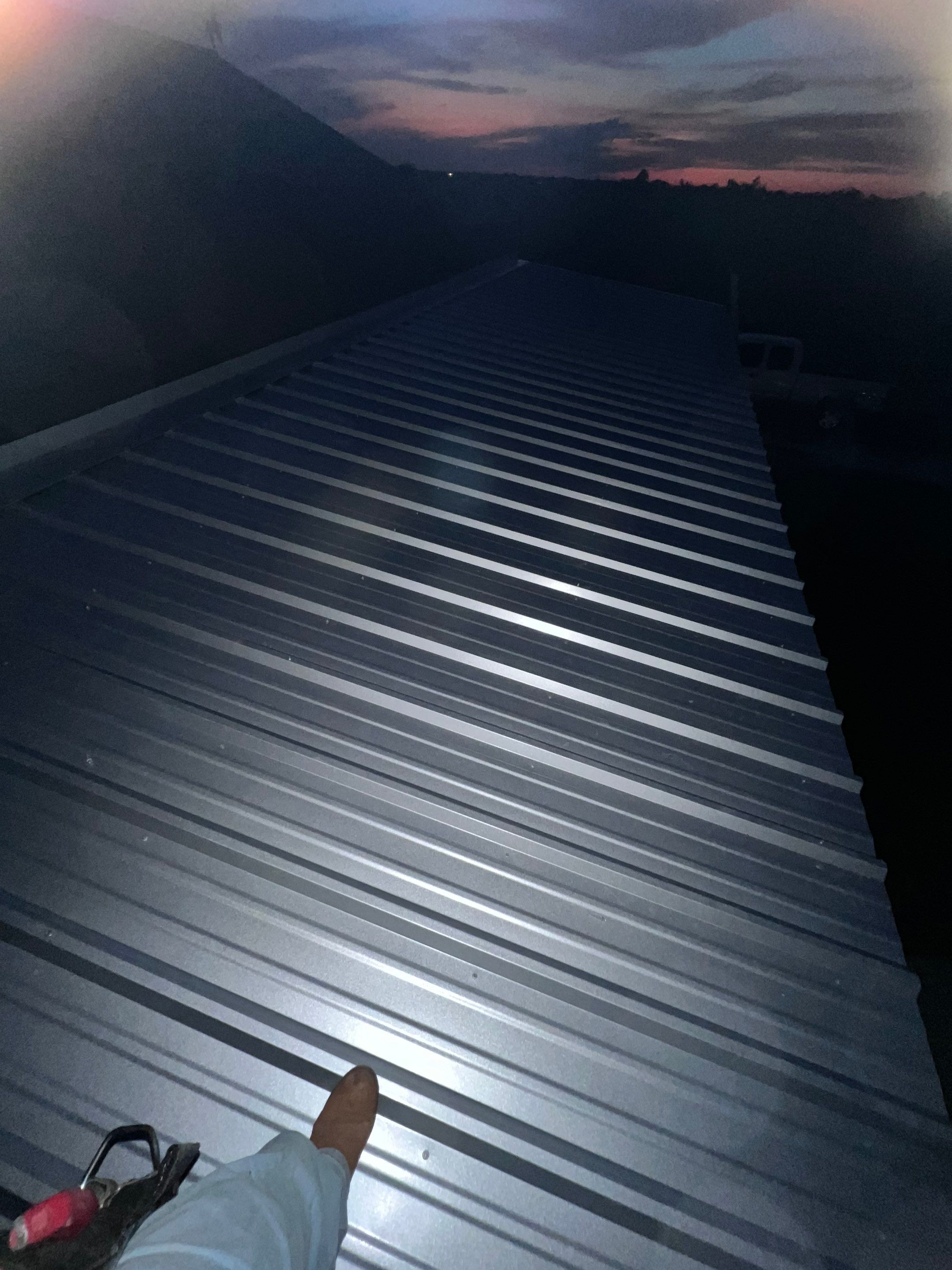 Residential Roofing Installation using Metal by Roof Repair Company