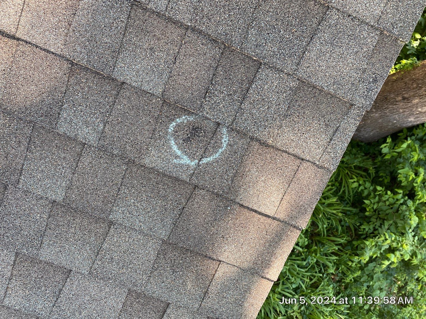 Hail inspection in Bartlesville by Decor Roofing & Restoration