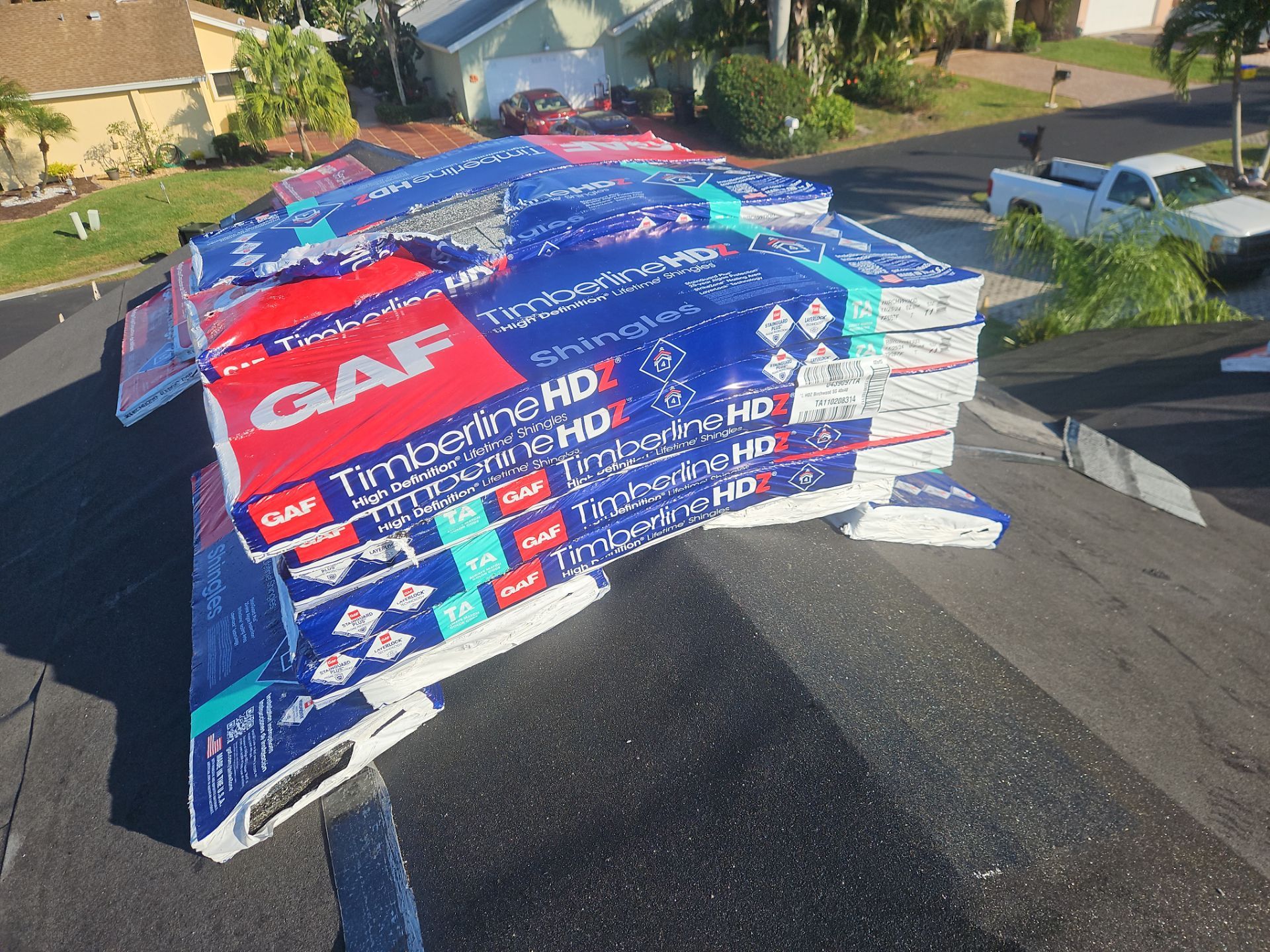 Residential Roofing Installation using GAF by BLUES BROTHERS ROOFING