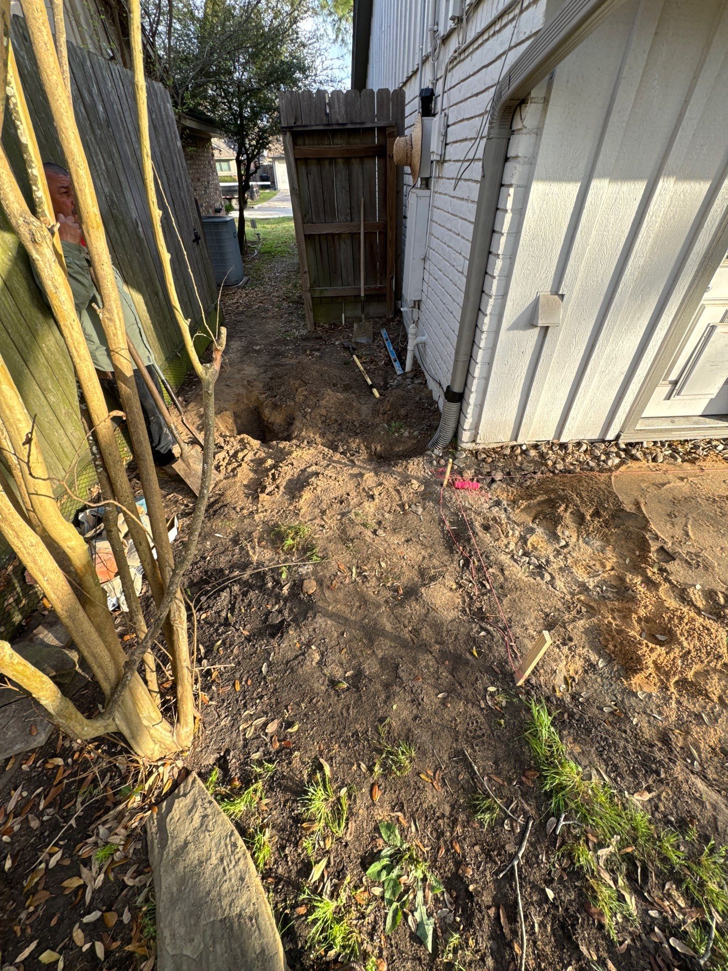 🌿 Jackie’s Outdoor Transformation — Drainage, Flagstone & Full Restoration by Texas Urban Elements
