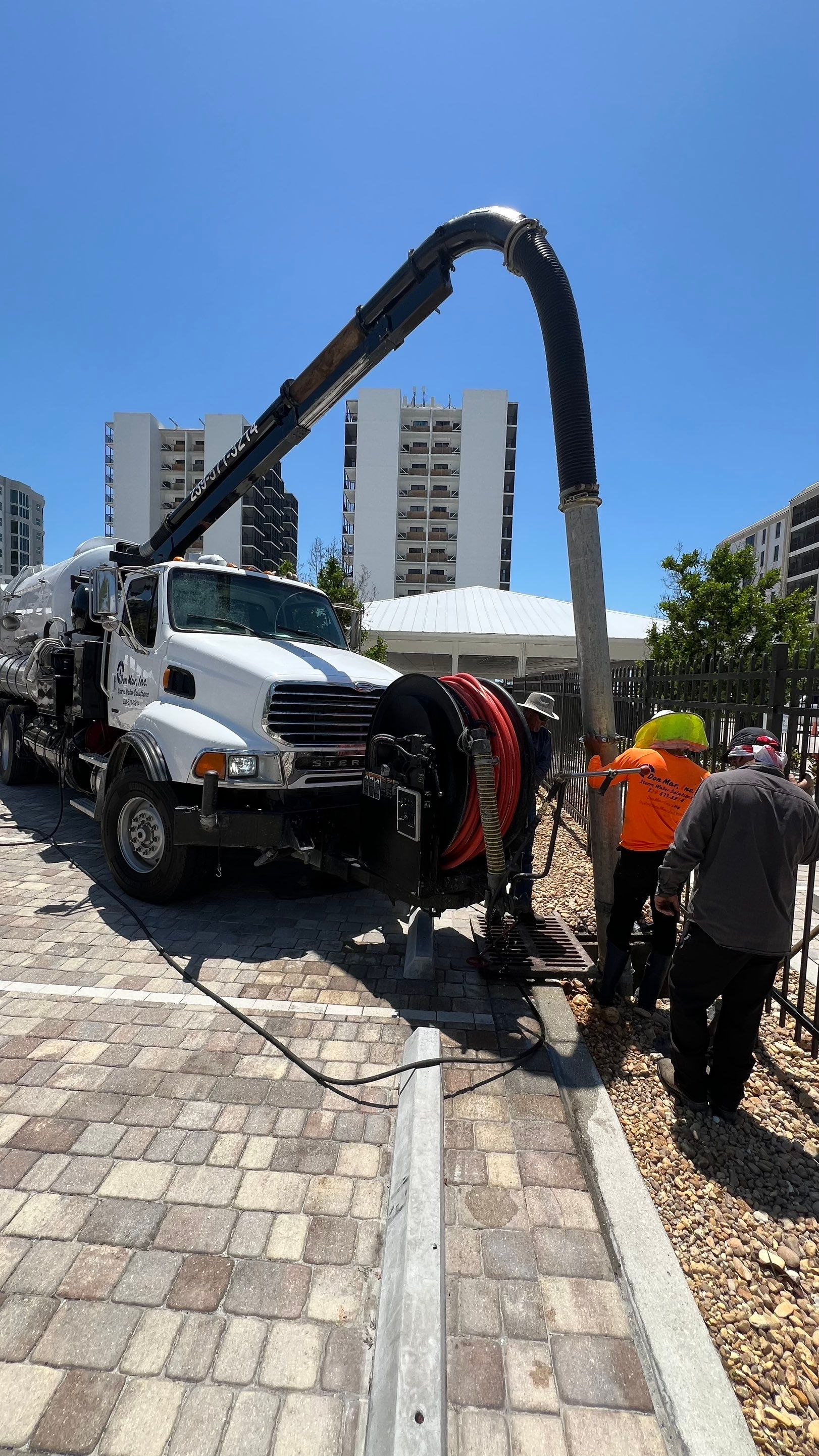 F.M.B. Condo Stormwater System Maintenance by Don Mar, Inc. Storm Water Solutions