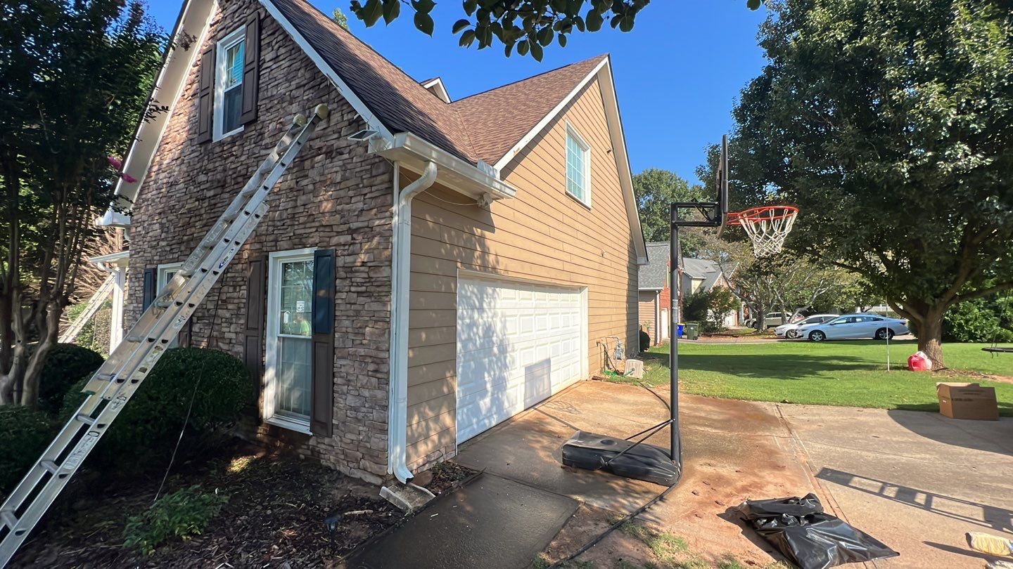 Full Exterior House Painting and Trim Refresh in Acworth by Swift Home Renovations
