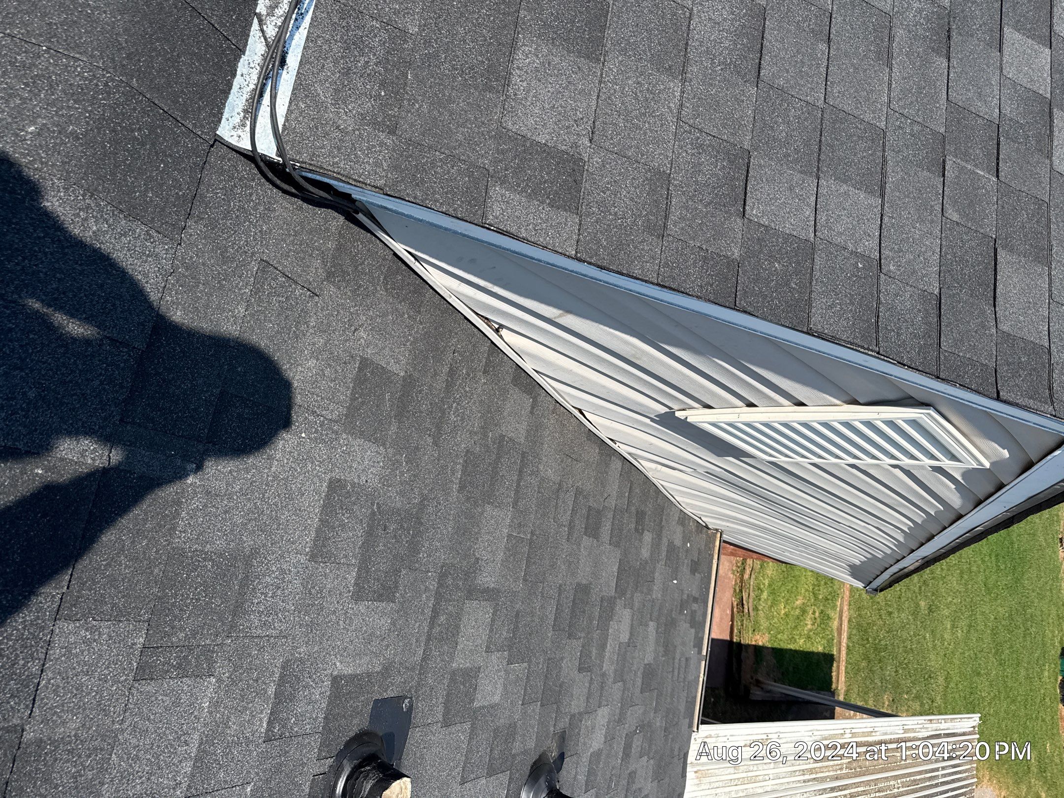 Reroof using IKO Granite Black by Castillo Roofing