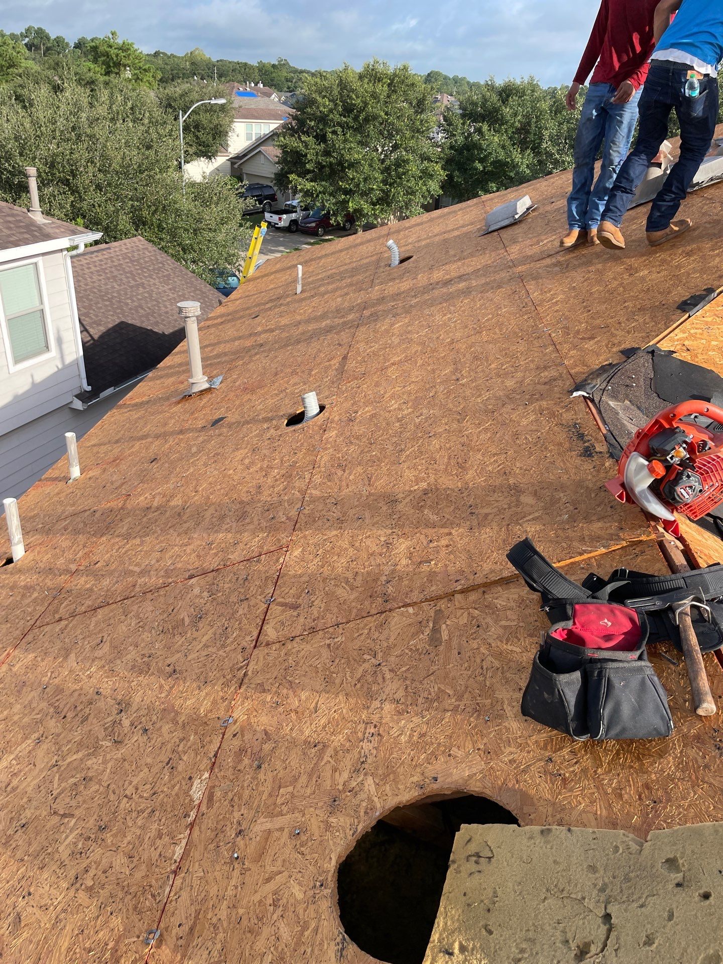 Residential Roofing Repair using Owen's Corning Duration (Lifetime) Shingles by Roof Repair Services LLC