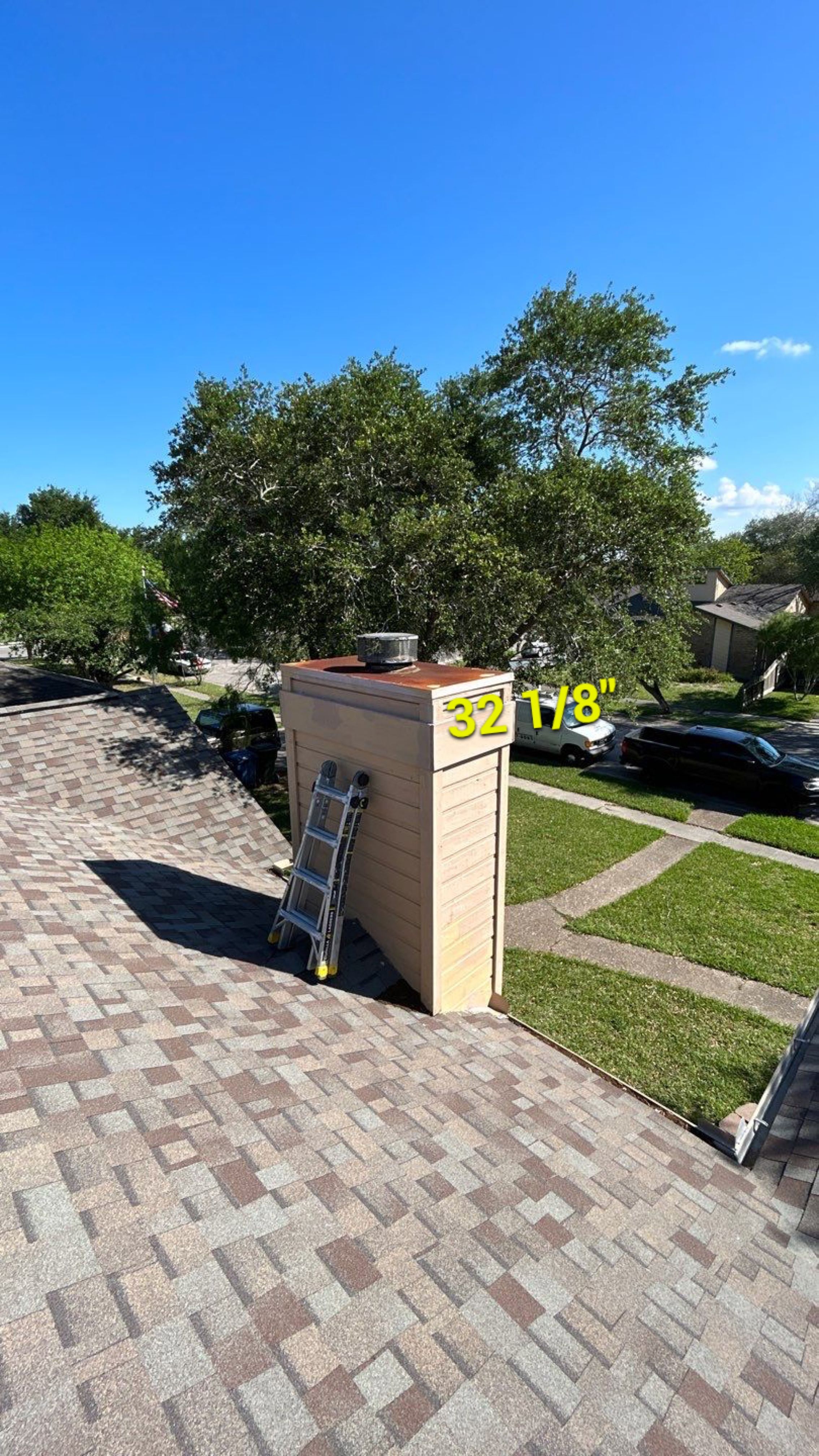 Chimney Cap & Chase Replacement using Galvanized Chimney Cap & Chase by Lighthouse Roofing