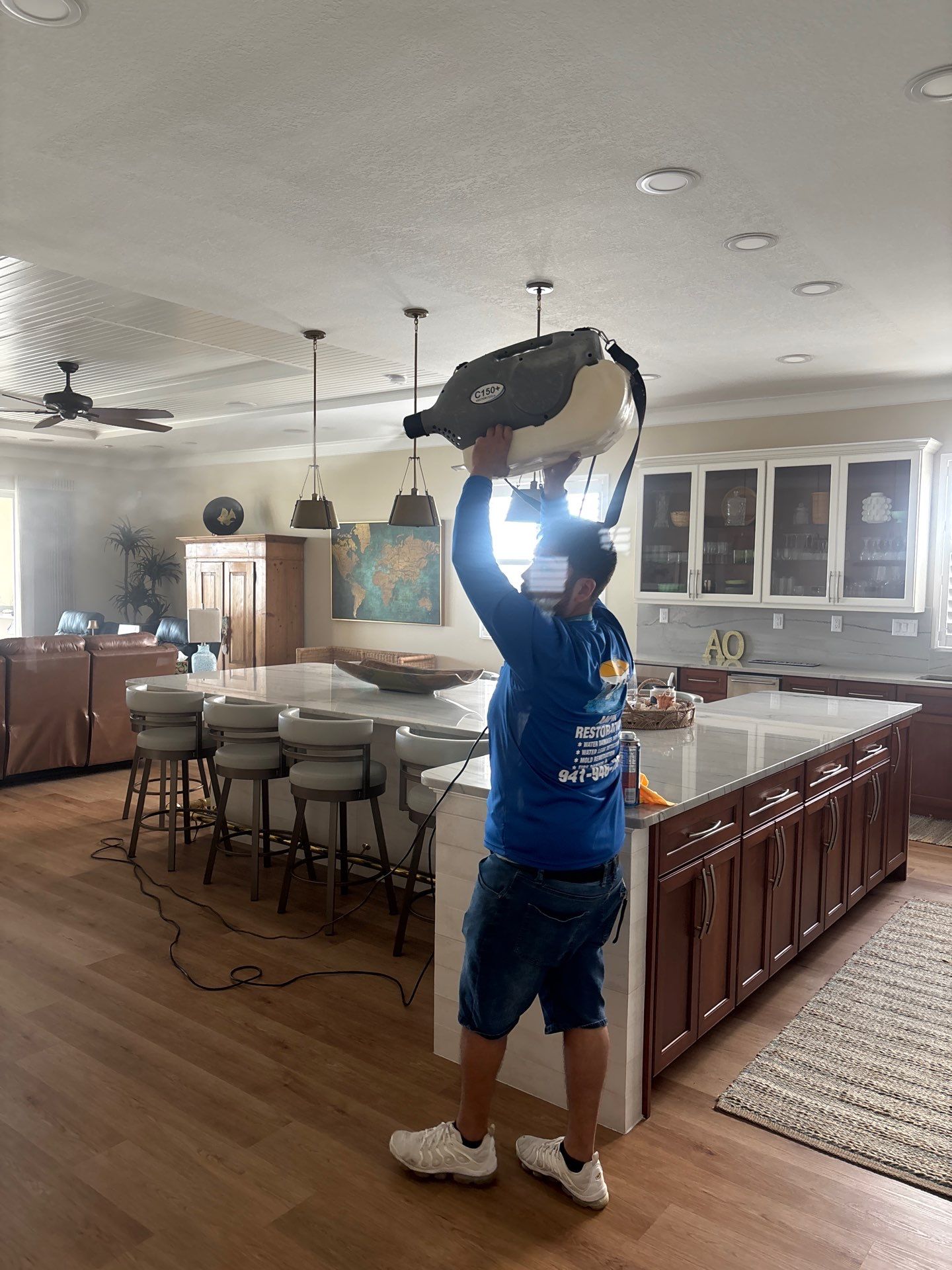 Mold Damage Restoration by Ampm Restoration Services