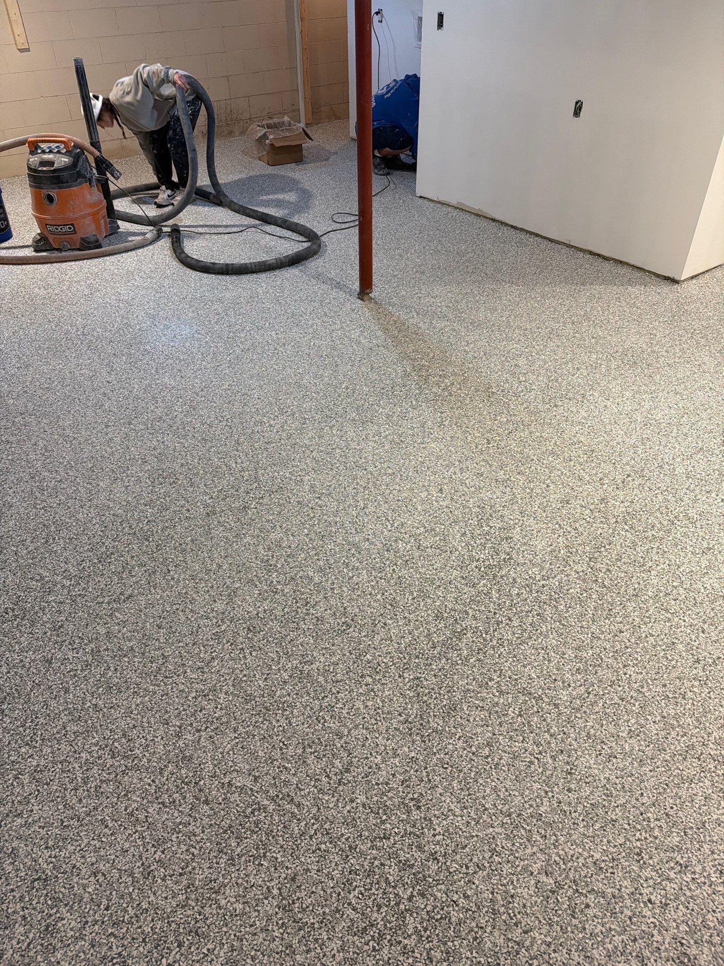 Basement Epoxy Floor Coating – Muskegon, MI by Gordon Painting