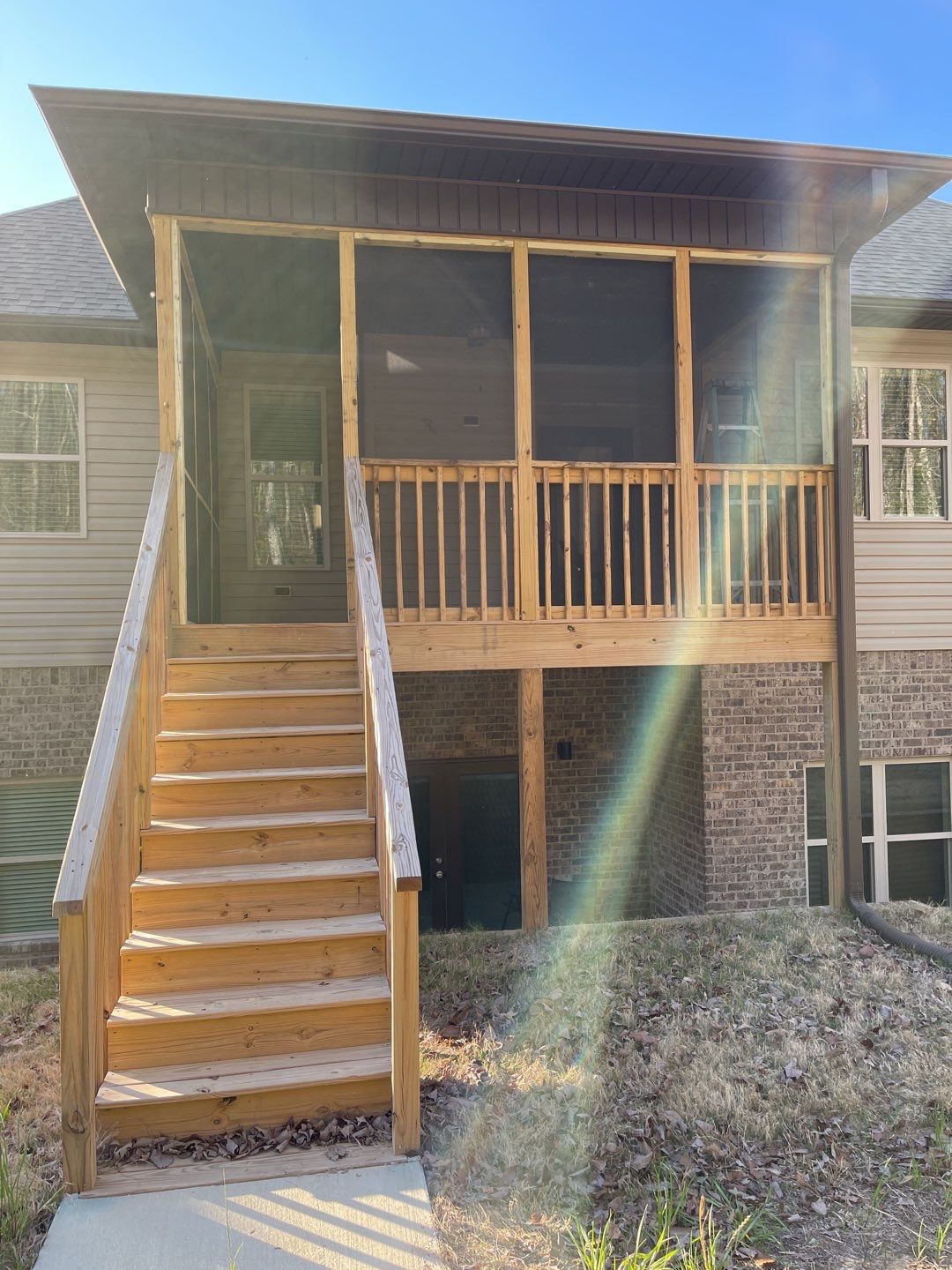 Silver Lakes Screened Porch by Pillar and Pine