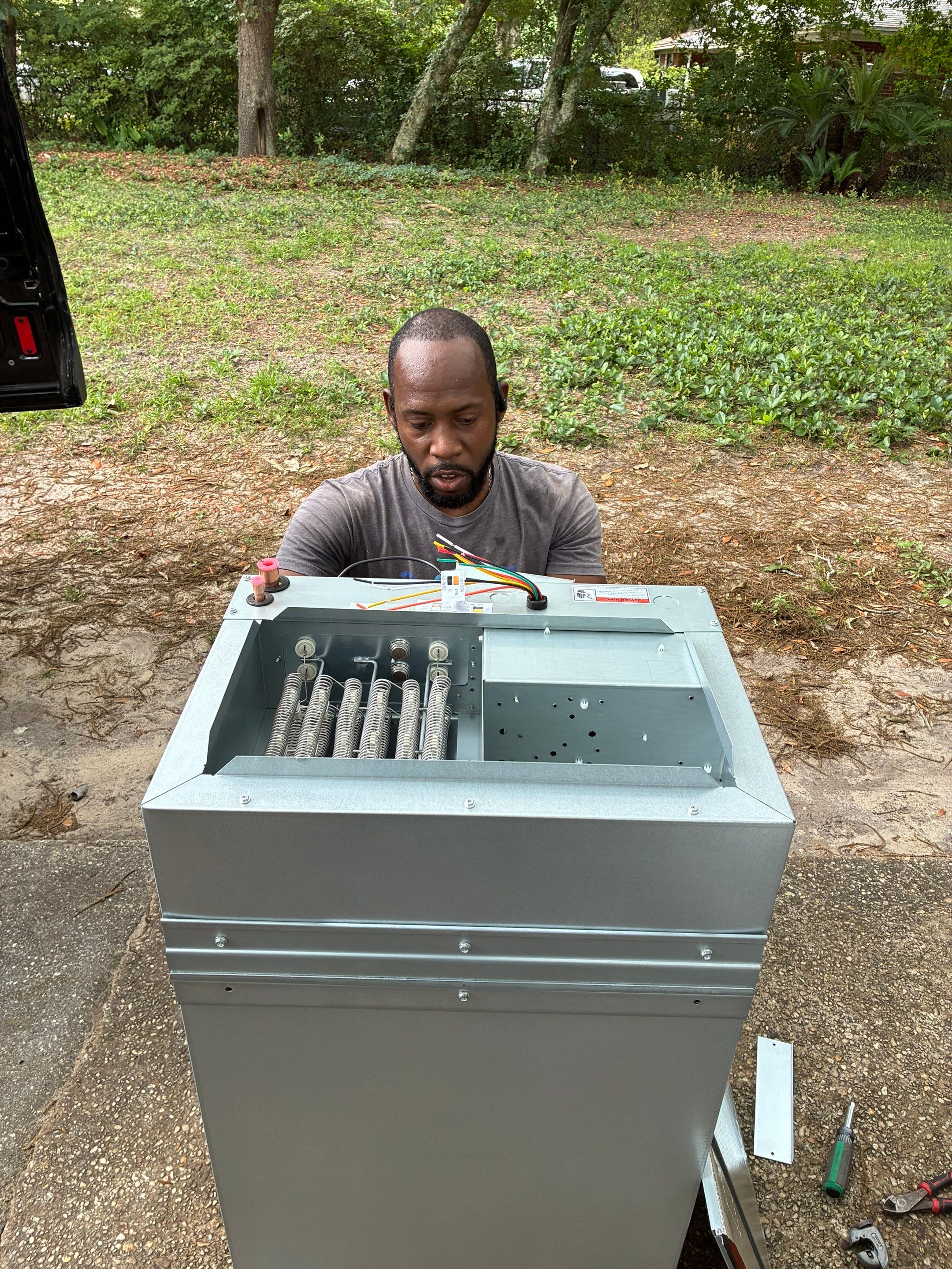 Shalimar HVAC Upgrade Featuring New Ruud Condenser and Air Handler by Alite Services Llc