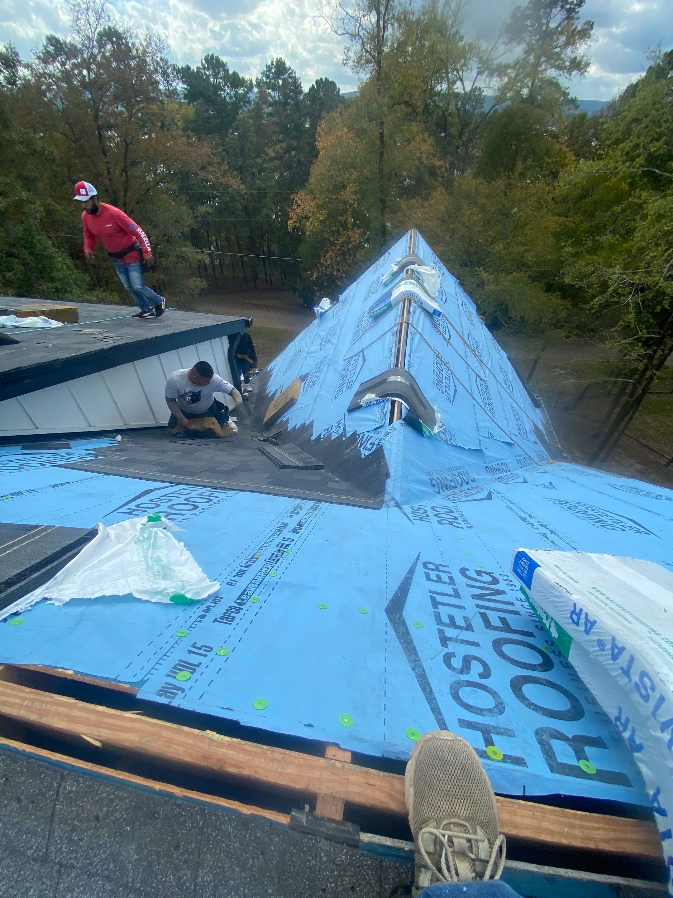 Residential Roofing Repair using Malarkey Vista: Midnight Black by Hostetler Roofing