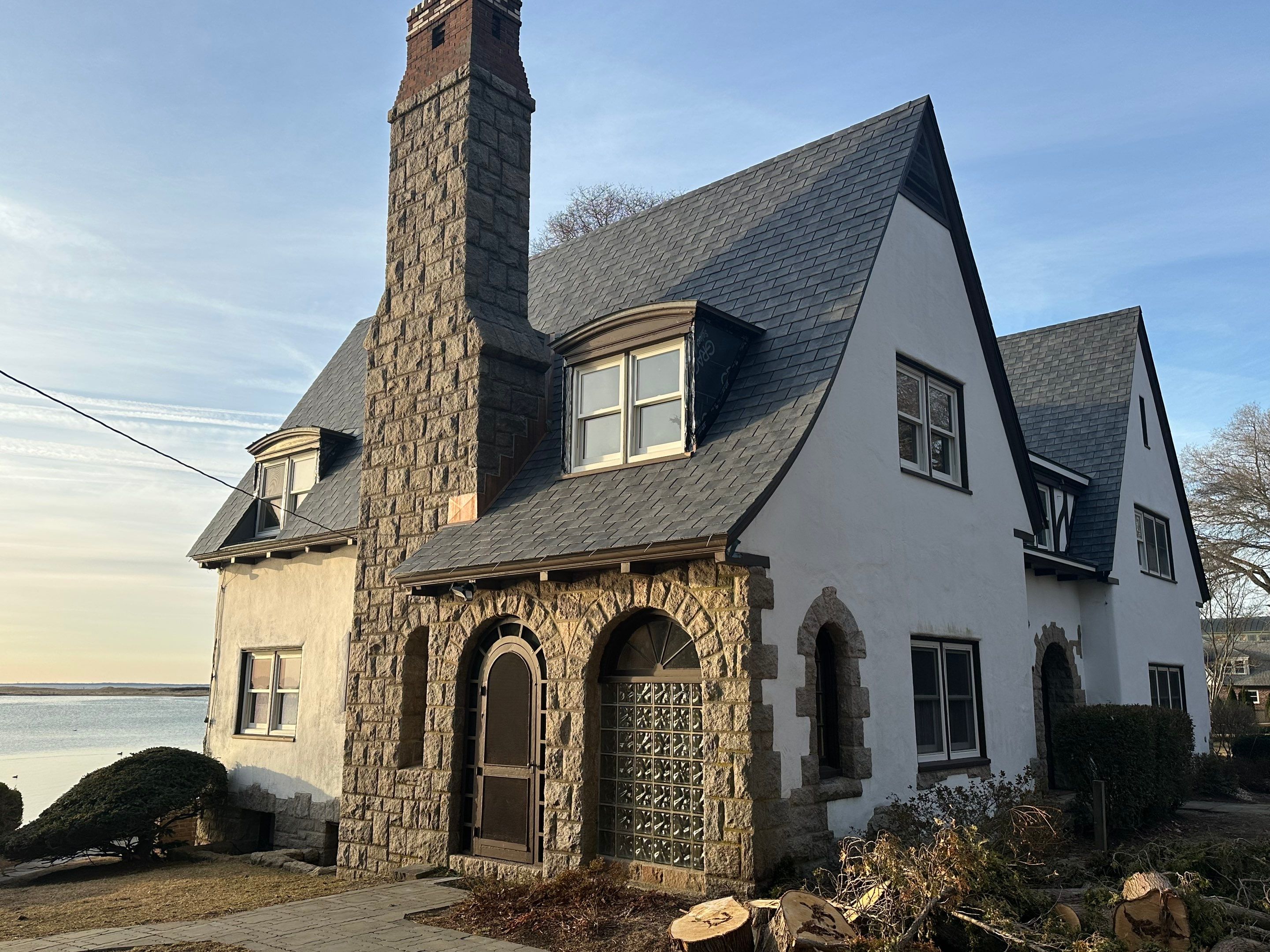 DaVinci Slate, Copper & Cedar Impressions - Private Residence by Rinaldi Brothers
