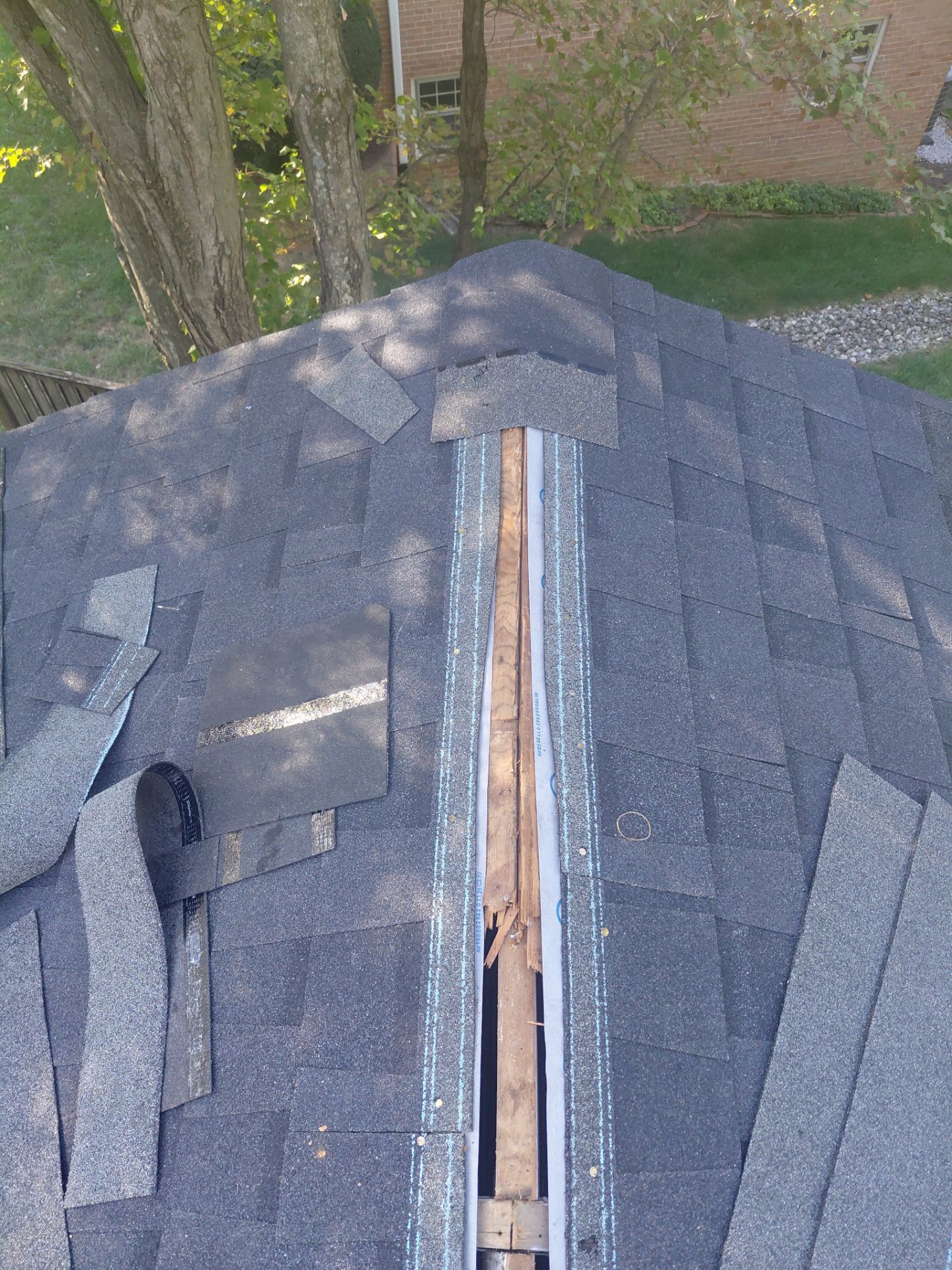Falls Church: Residential Roof Replacement with CertainTeed Landmark in Moire Black  by RM Banning, Inc.