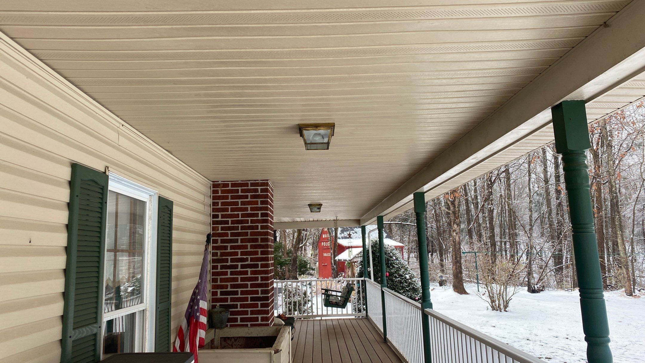 Exterior remodel including window replacement by American Home Contractors