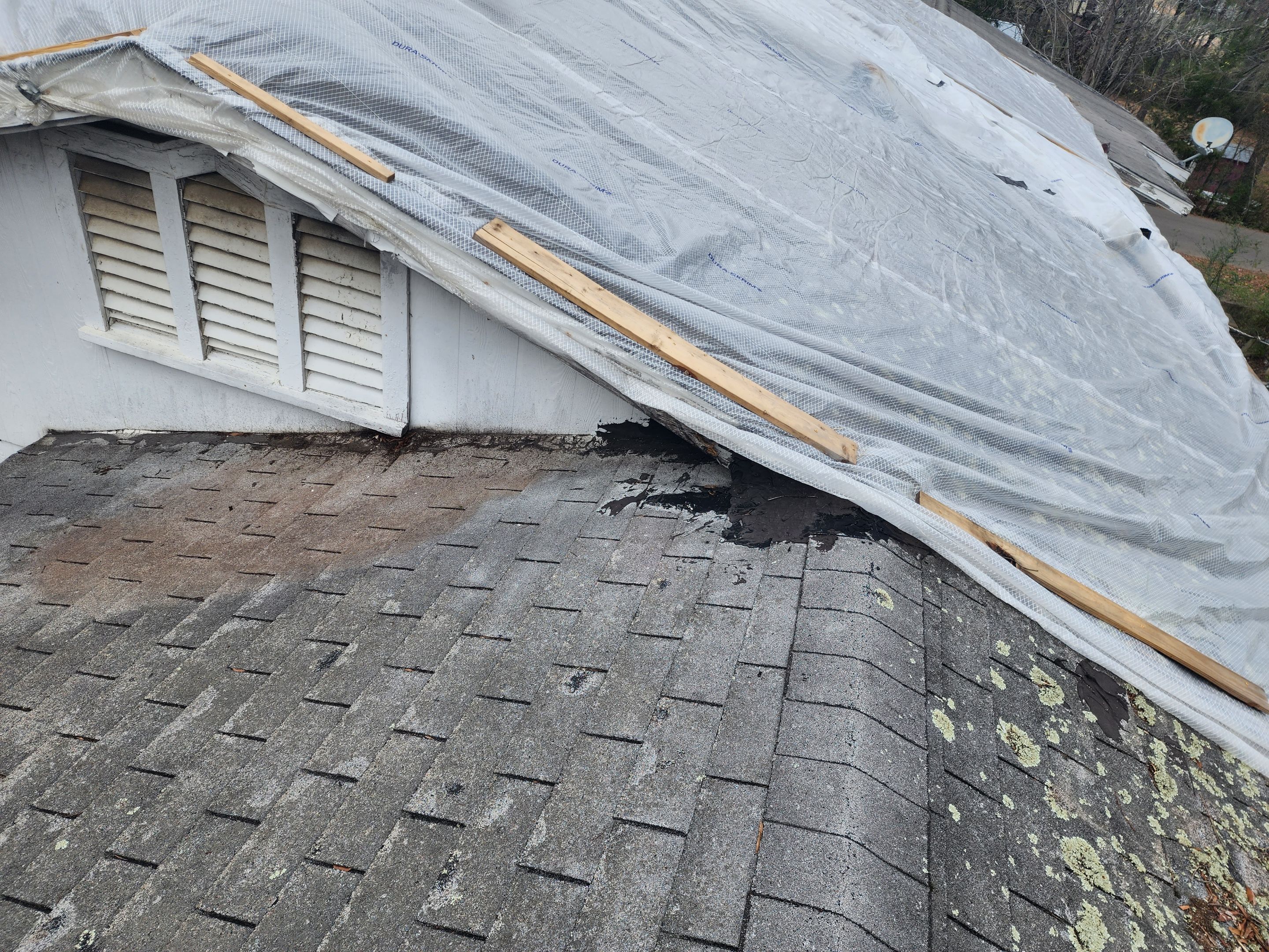 Residential Roofing Installation using 29 Gauge Galvalume Metal by Hostetler Roofing