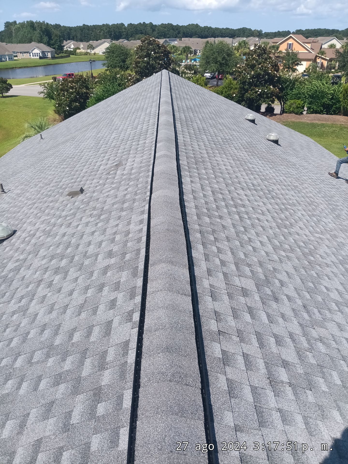GAF HDZ - Oyster Gray by Linta Roofing