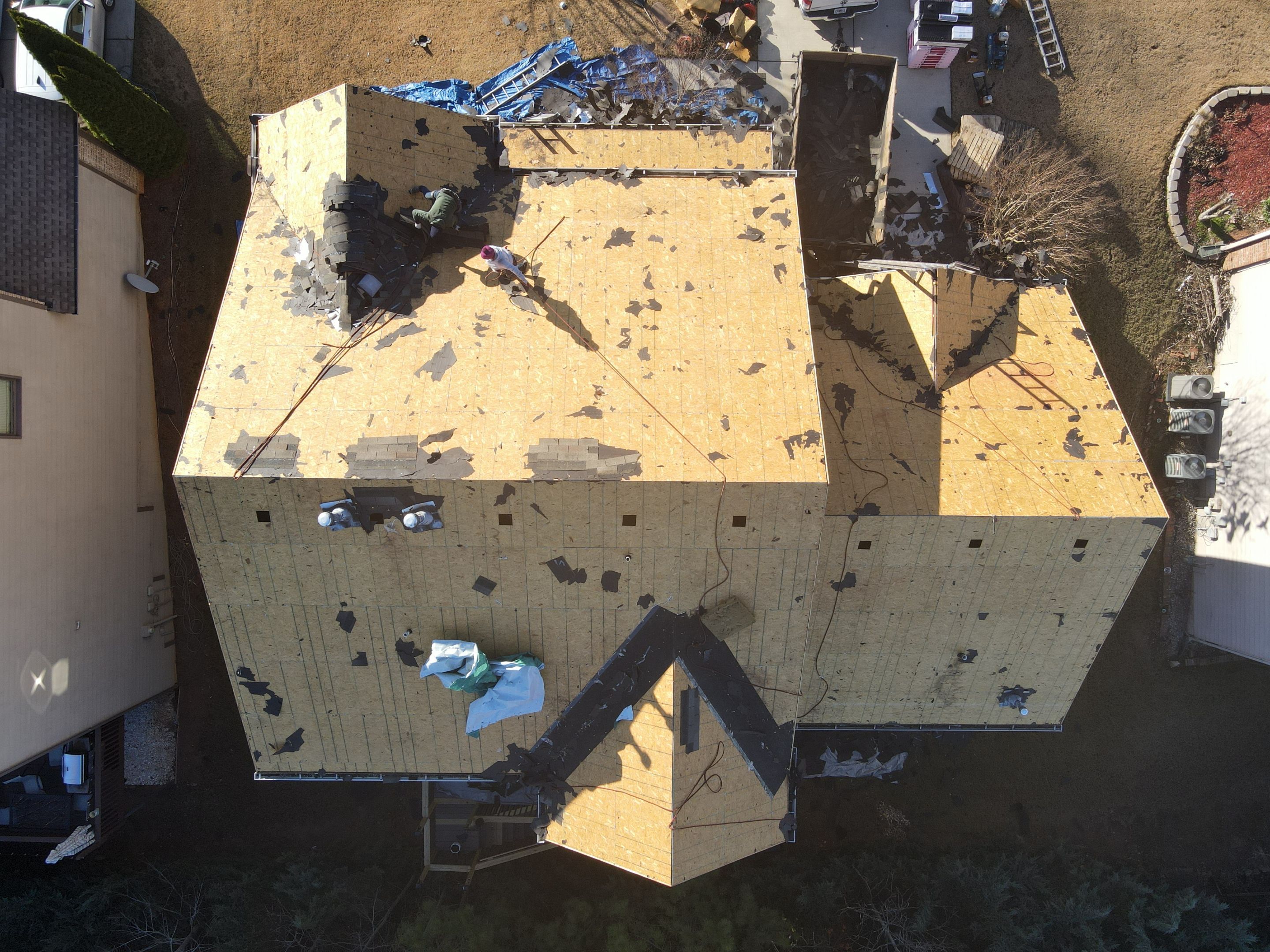 Residential Roofing Installation using Owens Corning by Inspector Roofing and Restoration