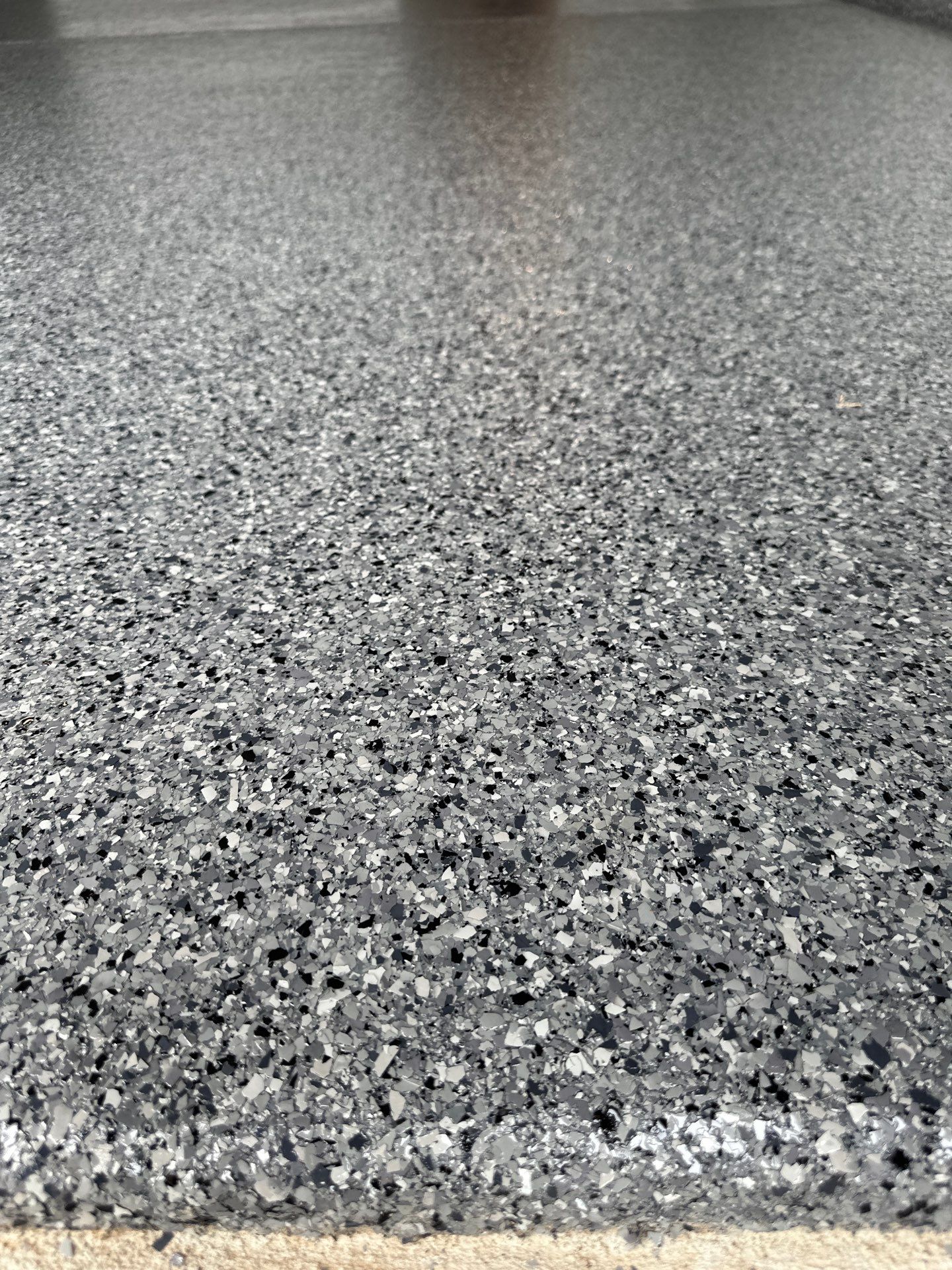 Garage Floor Coating using Nightfall by My Garage Floor Guys