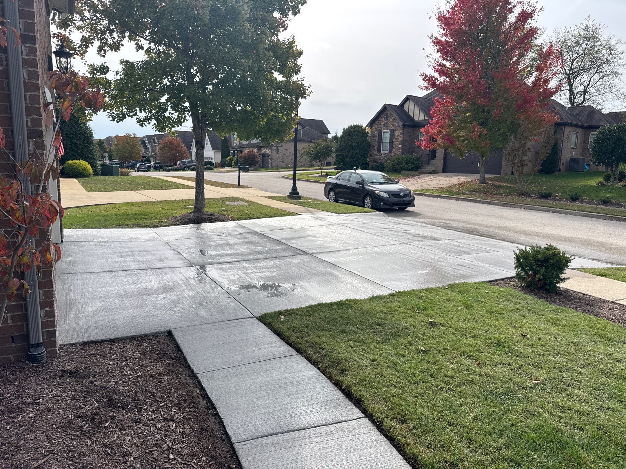 Project in Thompson's Station by Craftman Concrete