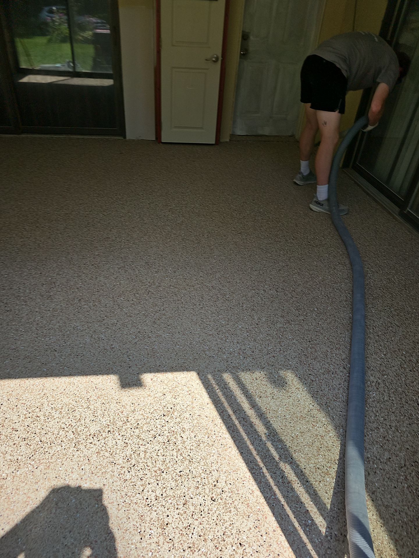South Bend Patio Coating by Innovative Spaces / Innovative Concrete Coatings