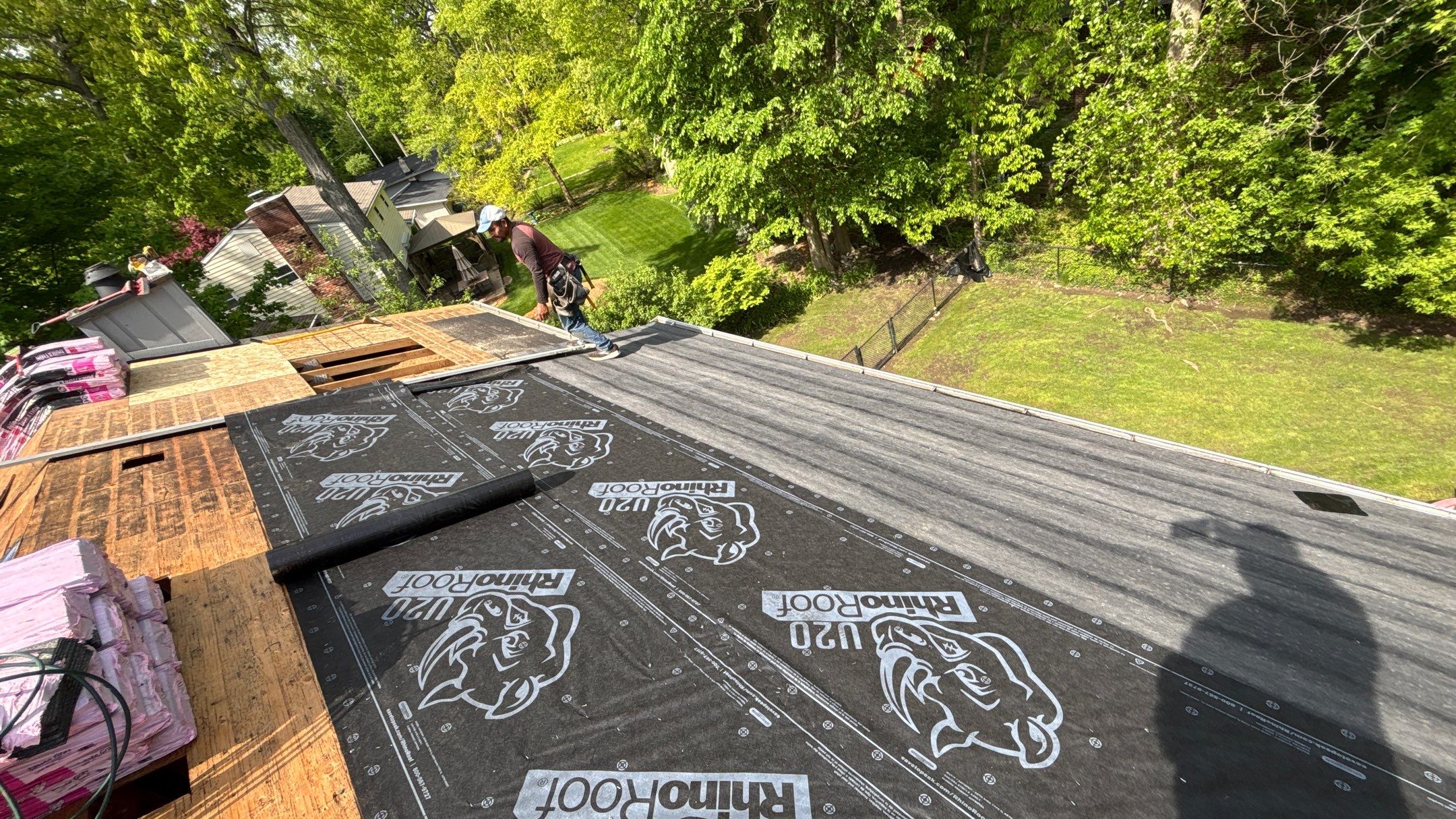Roof Replacement using Owens Corning Tru Definitions by 180 Contractors