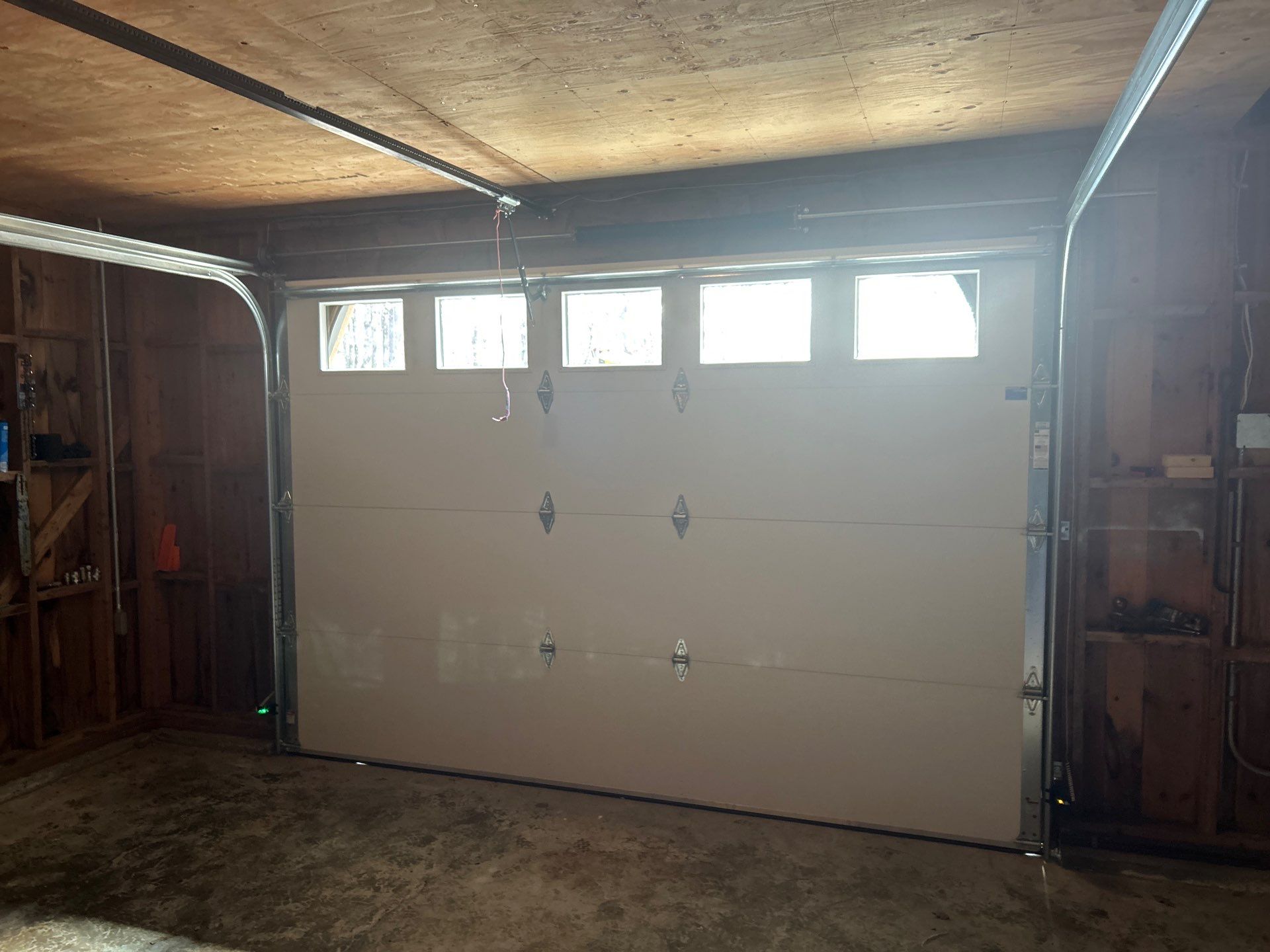 Door Installation using Raynor Encore Garage Door by Keene Door