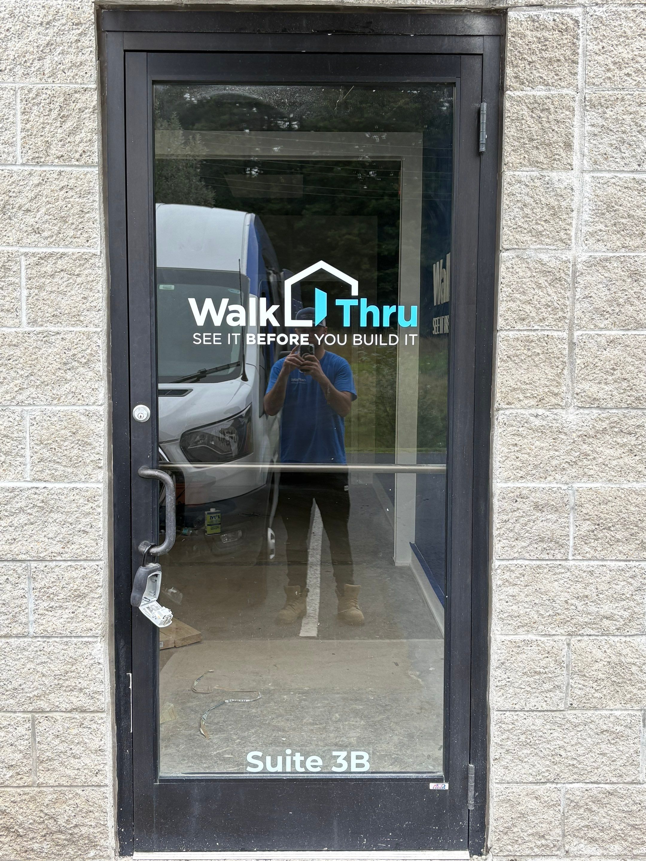 WalkThru NY Dimensional Logo & Window Vinyl by FASTSIGNS of Saratoga Springs