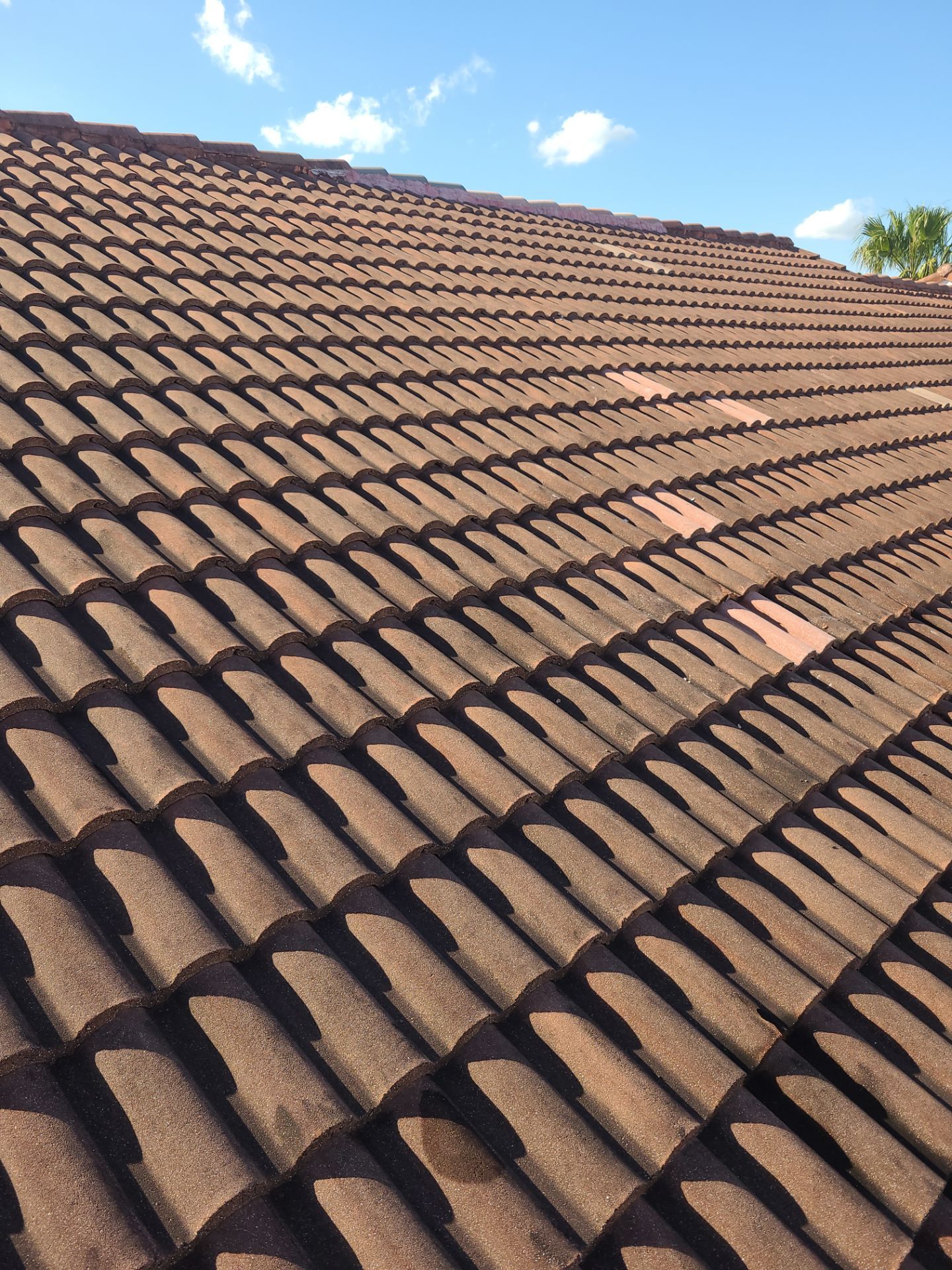 Concrete Tile Roof Repair and Ridge Cap Maintenance in Hypoluxo by Aastro Roofing