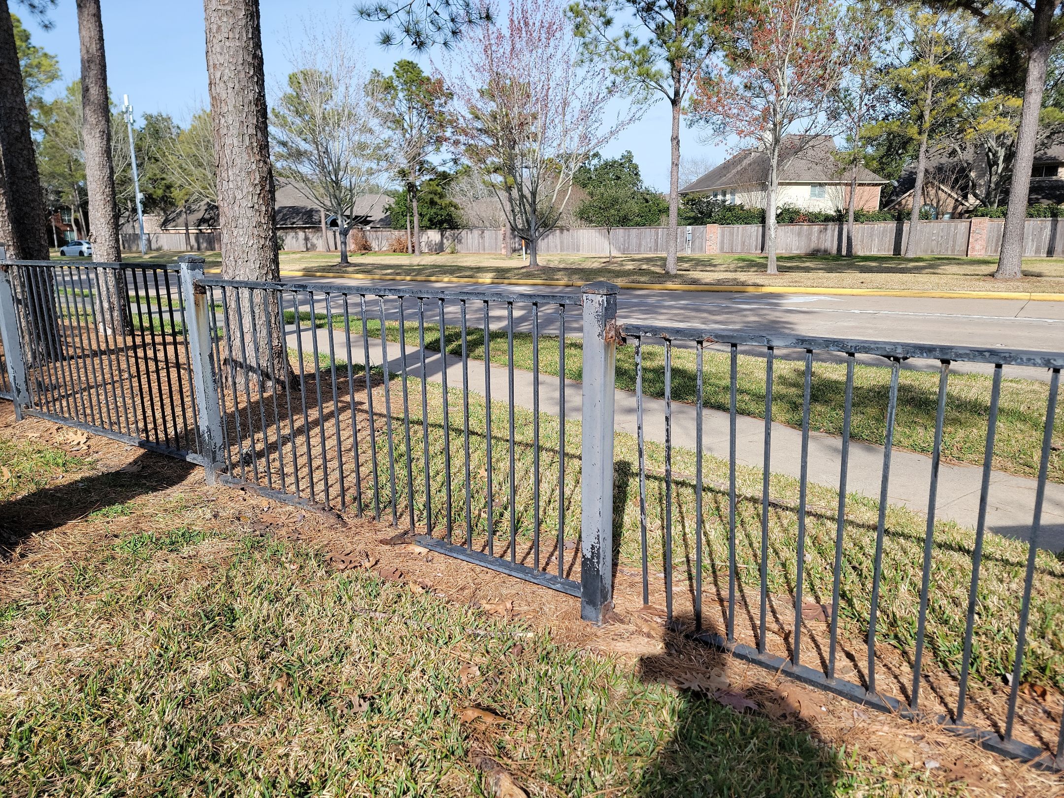 Park Fence Restoration with Ameristar Montage Plus by Tim's Fences