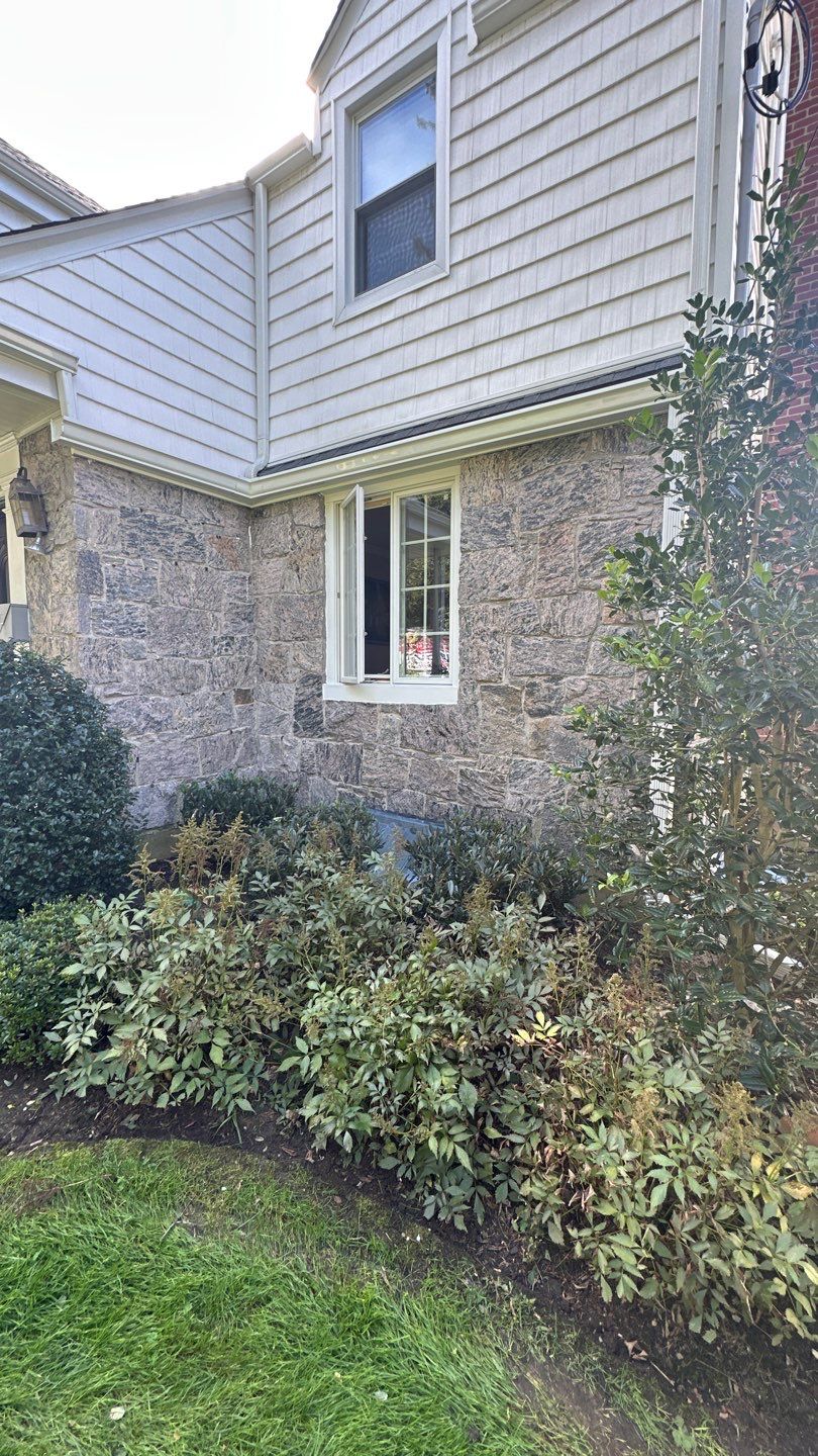 White Seamless Gutter and Downspout Replacement in West Hempstead by Above All Gutters