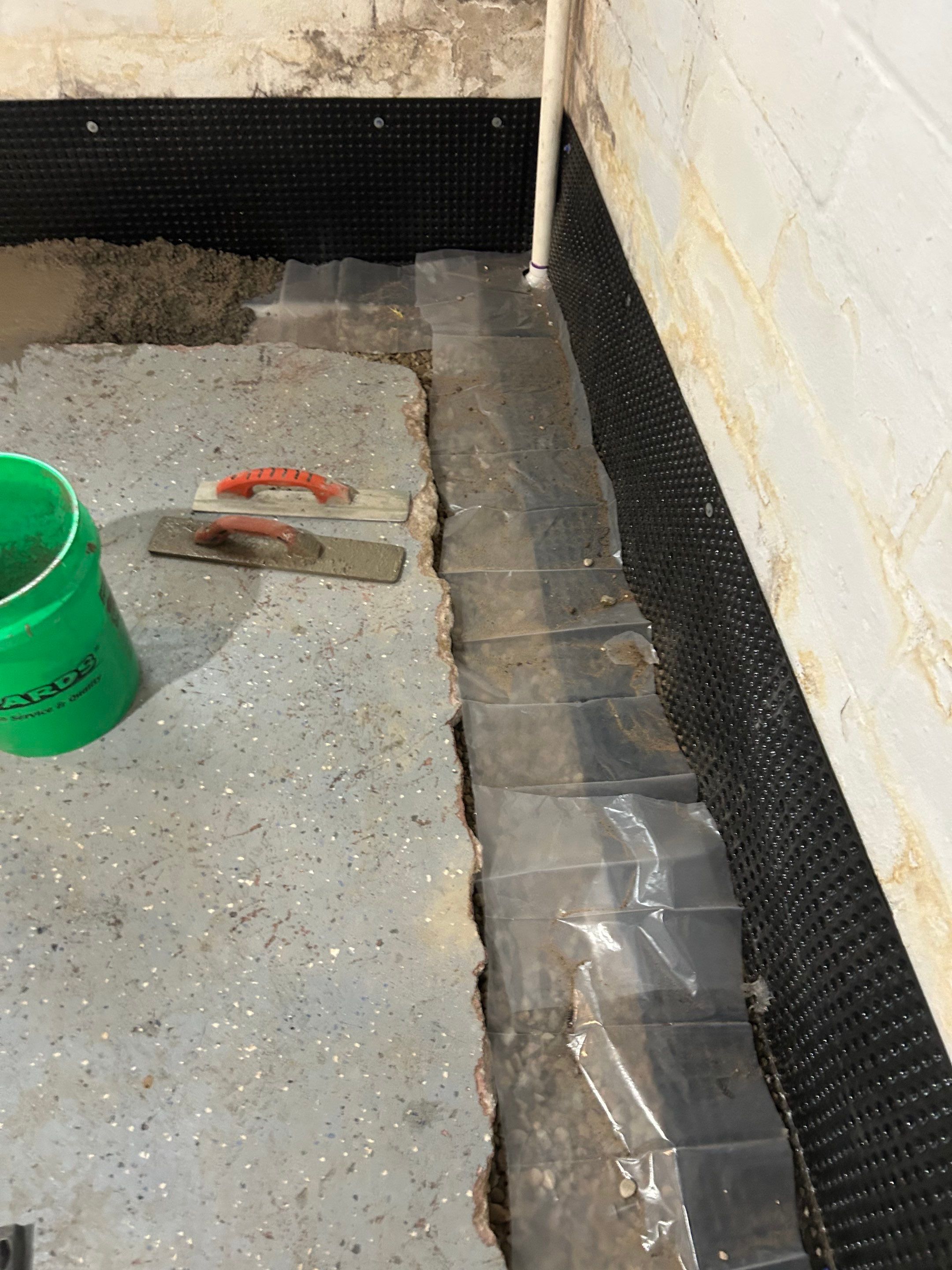 St. Paul Drain Tile by Waterproofing Northeast