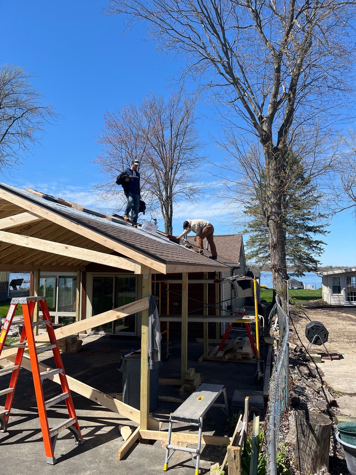 New Carport Build by Clark Builders LLC
