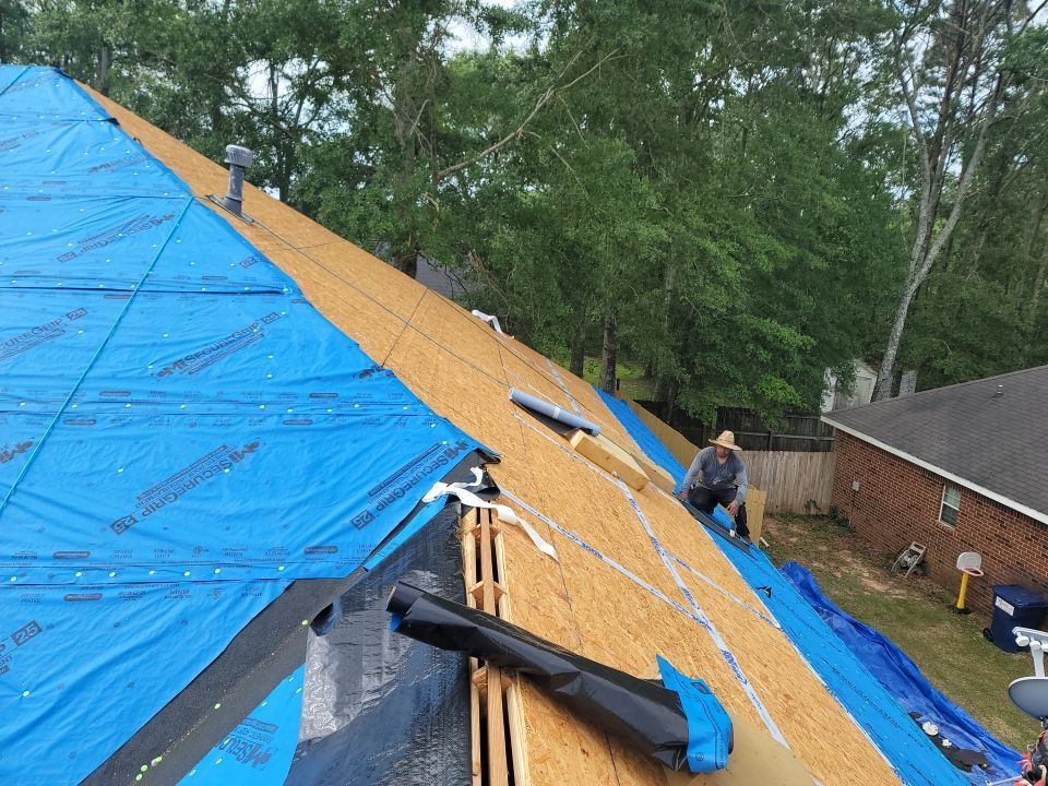 Residential Roofing Installation using Roof Replacement by American Roofing & Construction LLC
