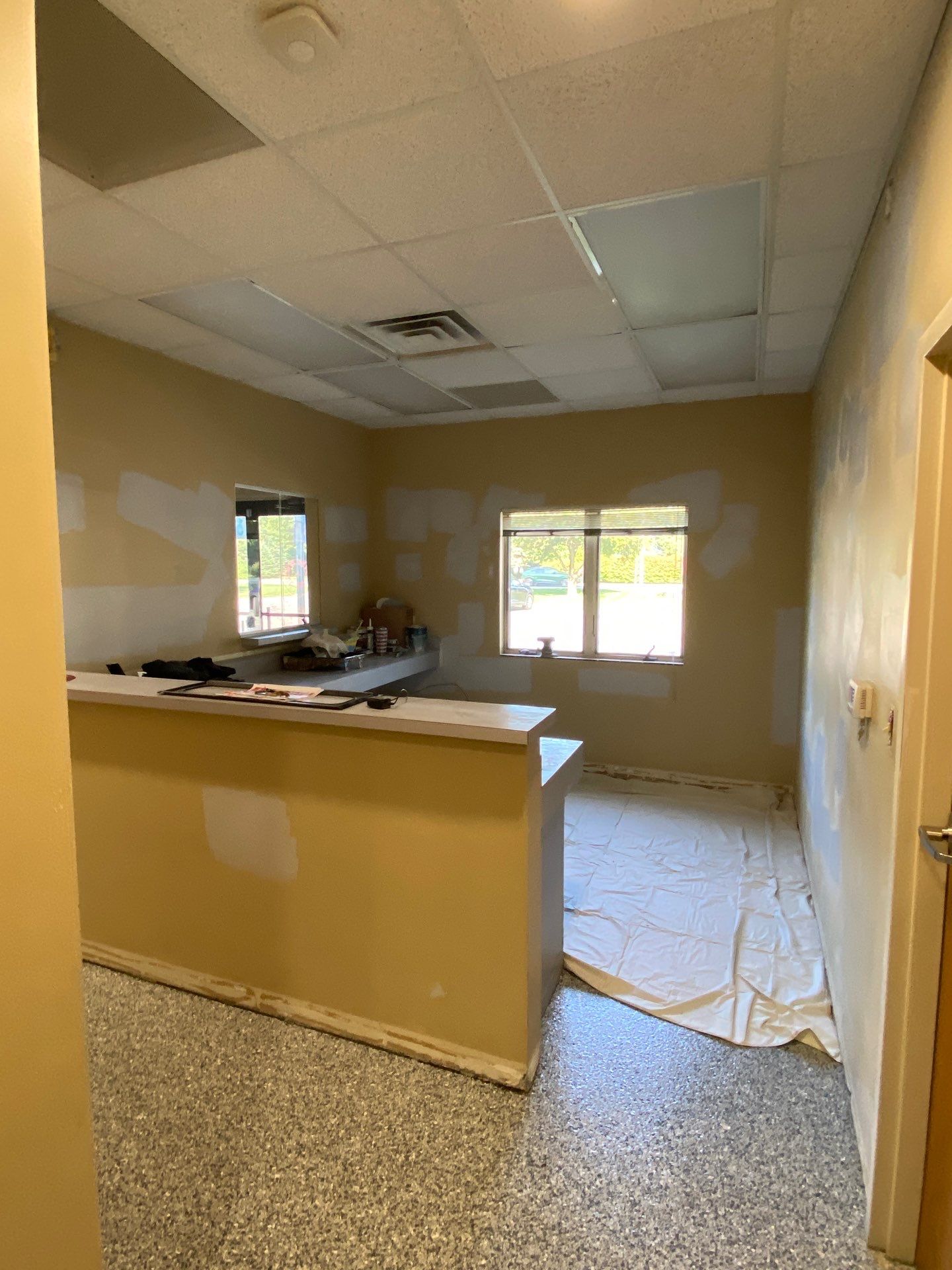 Muskegon Township Fire Department – Epoxy Flooring & Interior Painting by Gordon Painting