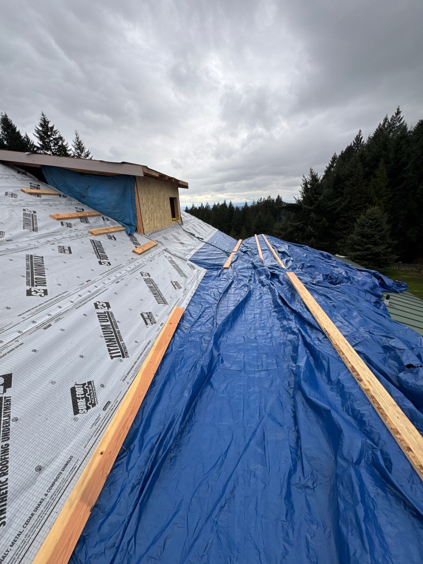 Project in Brush Prairie by Trenick Roofing 