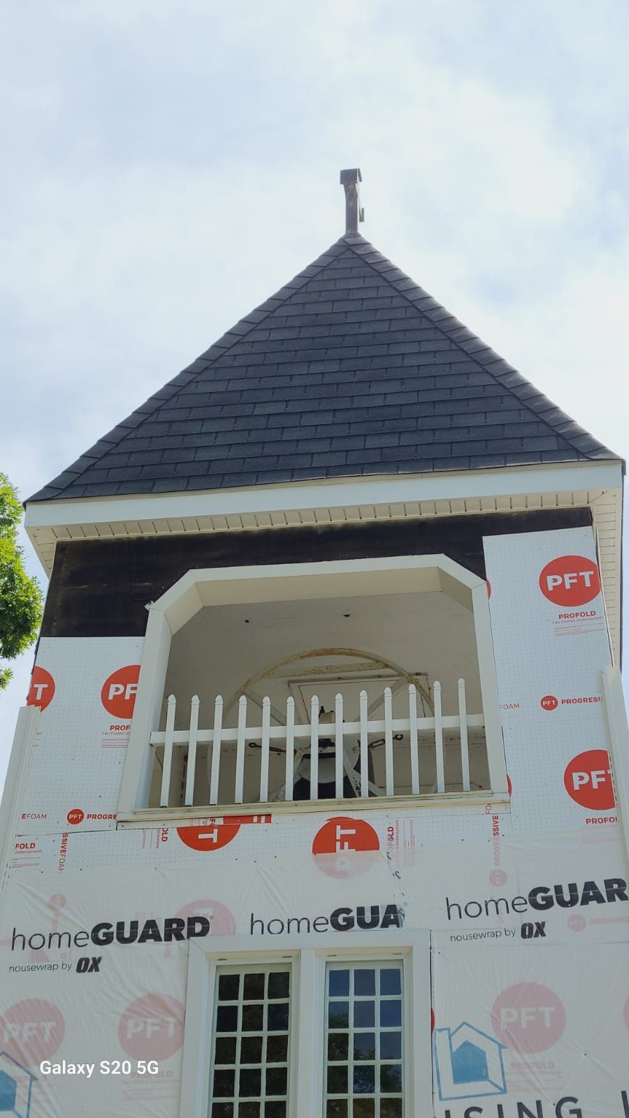 Church Roof Installation using GAF Slateline by ExteriorPros