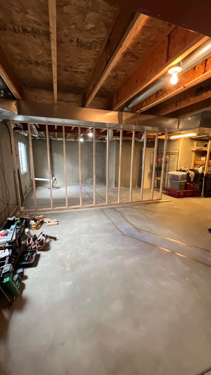 Basement Plumbing remodel by Plumbing Connect Systems LLC