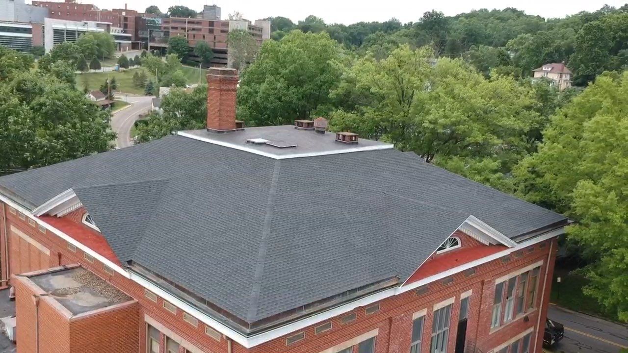 Commercial Roofing Installation using GAF Timberline HDZ by Rainstoppers Roofing