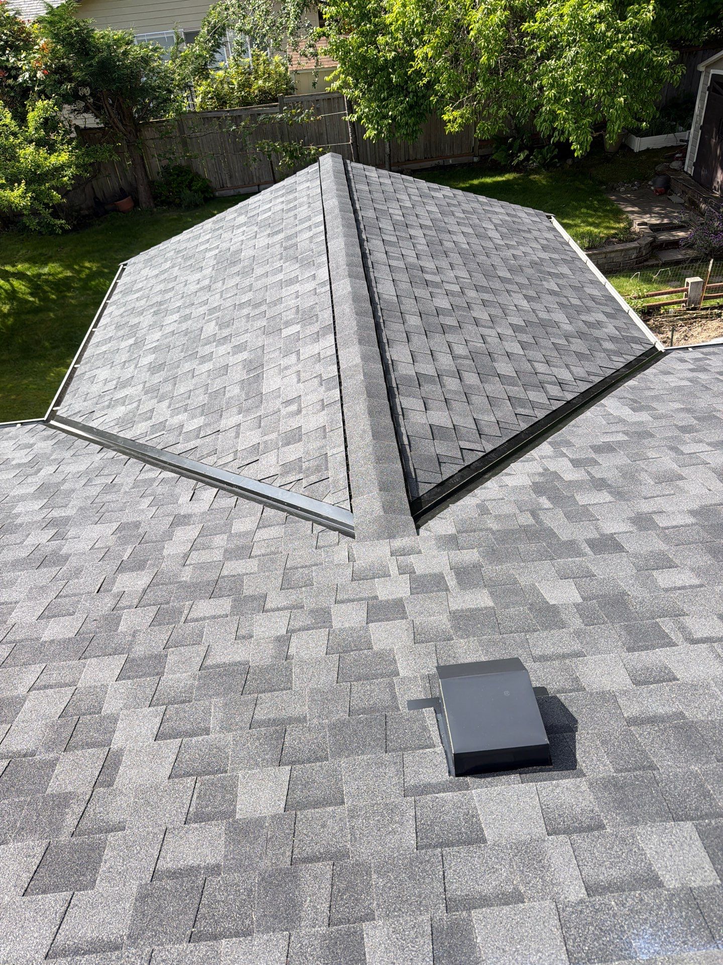 Residential Roofing Installation using GAF HDZ Shingles by Roofing Formula LLC