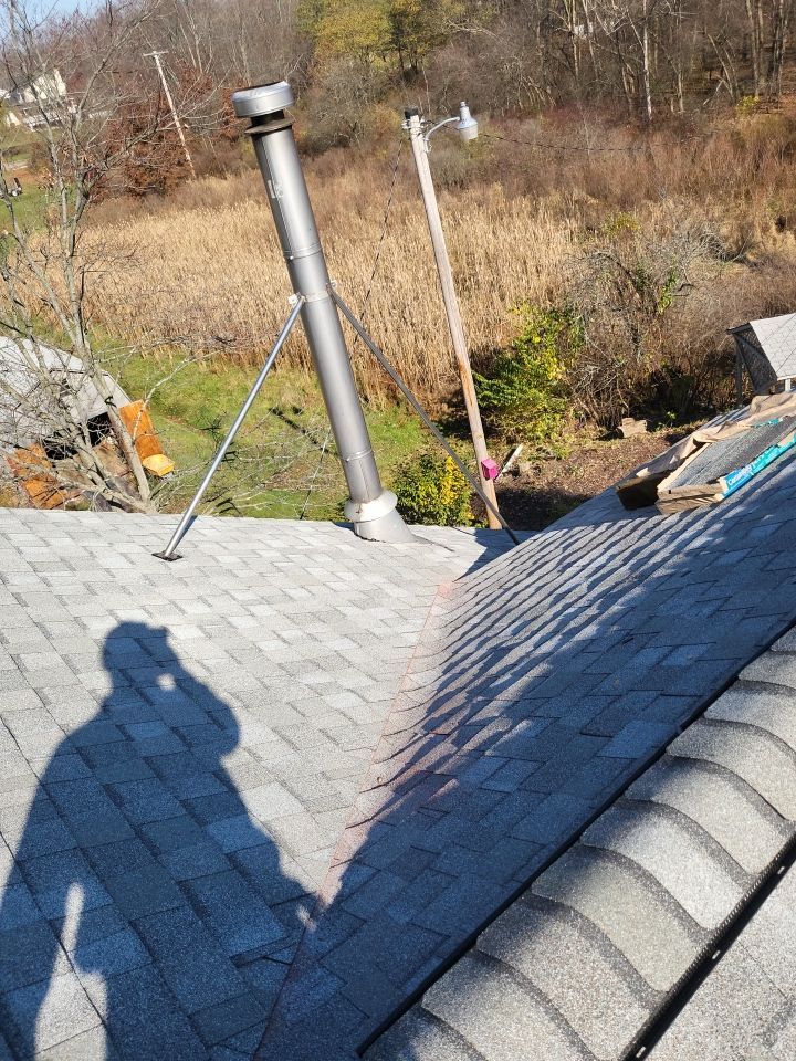 CERTAINTEED LANDMARK COLOR: COBBLESTONE GREY DRIP EDGE: WHITE by Eagle Eye Roofing