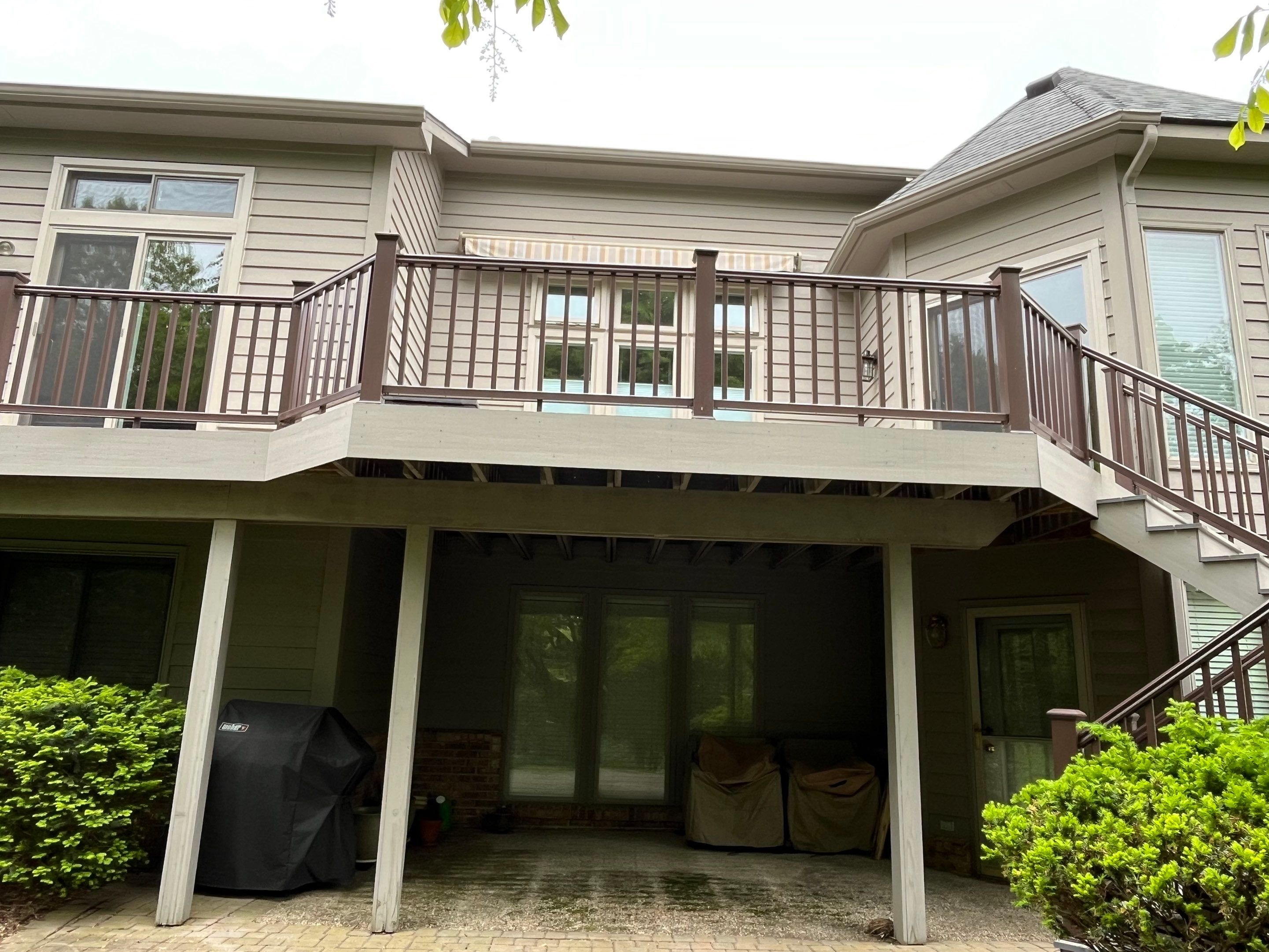 Siding Replacement using Alside Storm Grey by 180 Contractors