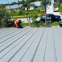 24ga 1" Nail-Strip Mill Finish by Total Roofing System The Metal Roof Experts
