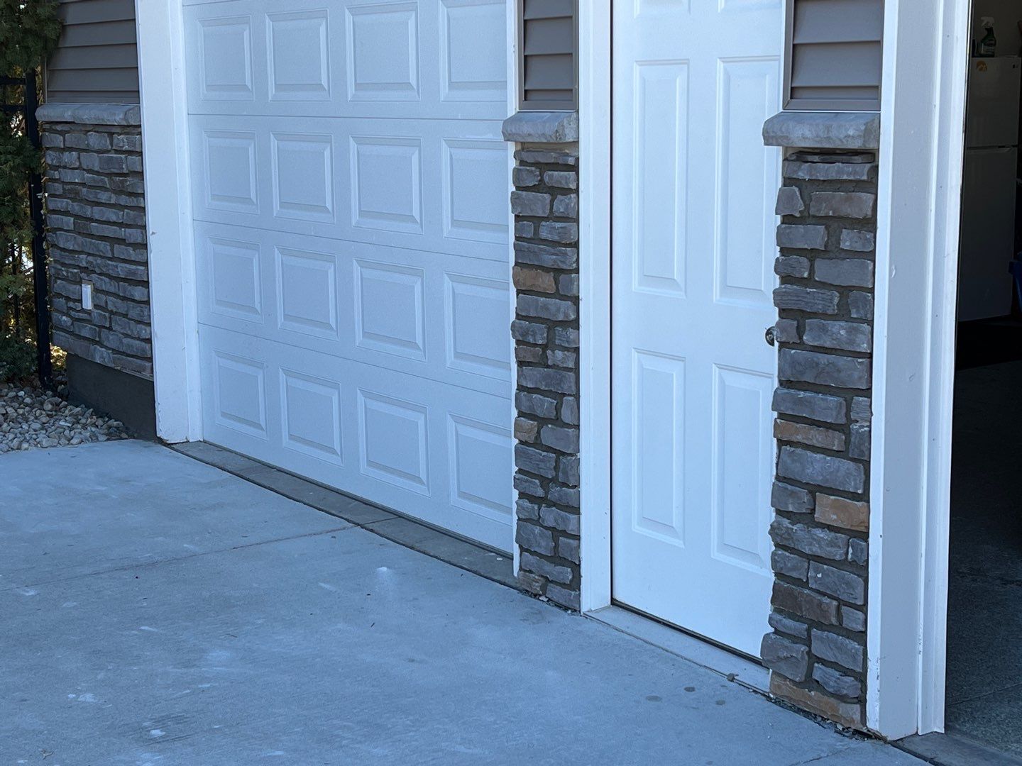 Masonry Veneer Stone Installation by ACE Waterproofing & Basement Solutions