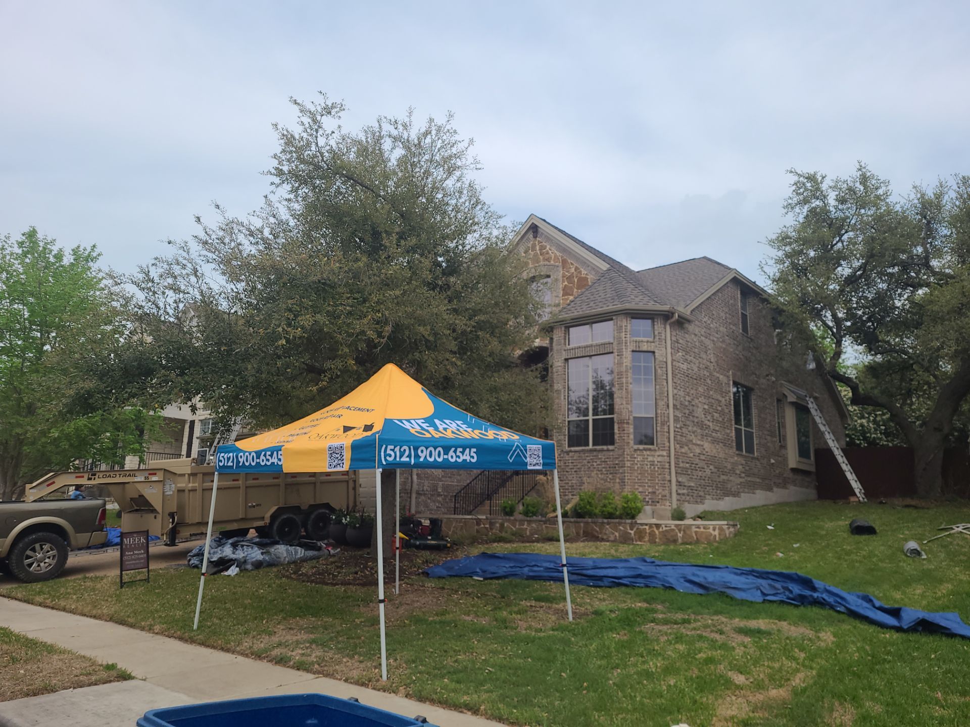 Residential Roofing Installation using GAF HDZ Timberline by Oakwood Roofing and Construction, LLC