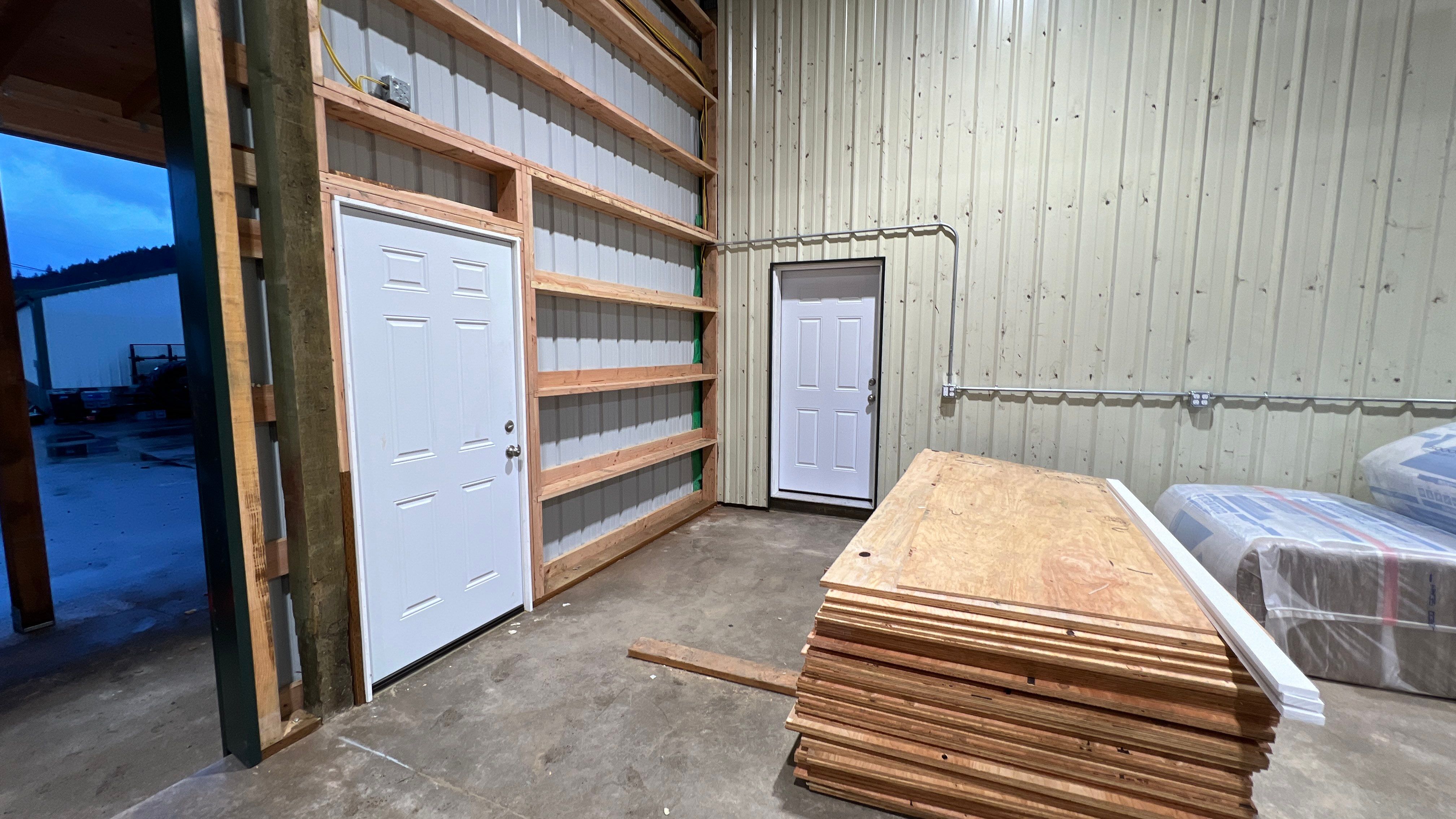 Warehouse Enclosure and Patio Cover Build by Villegas Remodeling, LLC