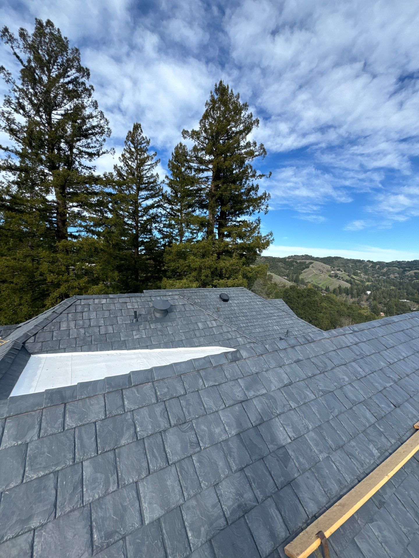 Residential Roofing Installation using Slate by Acker Roofing