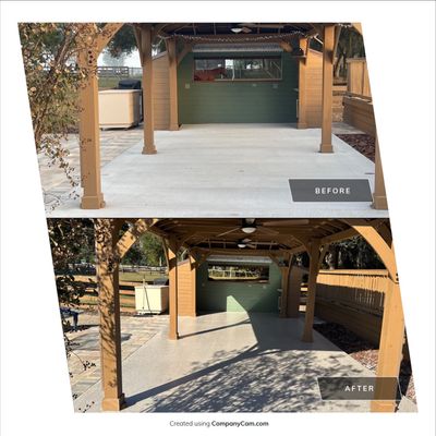 Patio in Newberry, FL in Hybrid Claystone